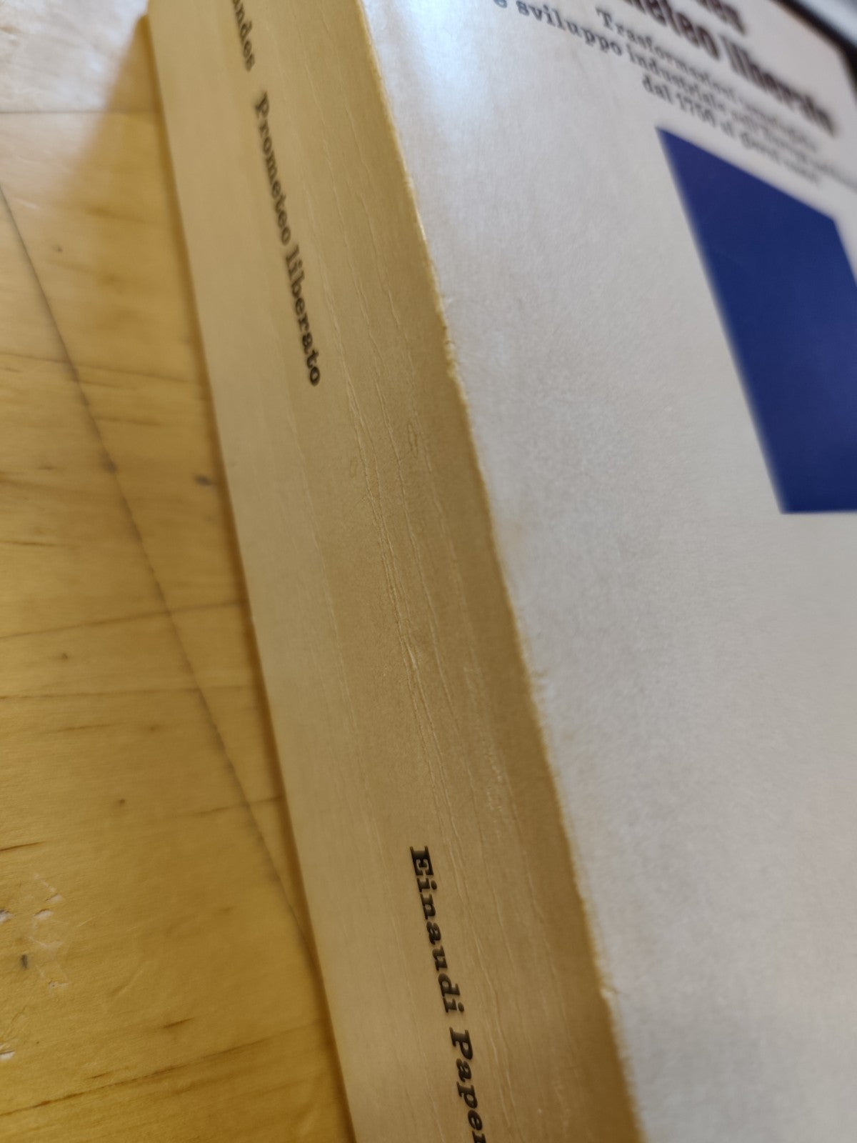 Prometeo liberato, Landes - Einaudi paperbacks 92. 1980