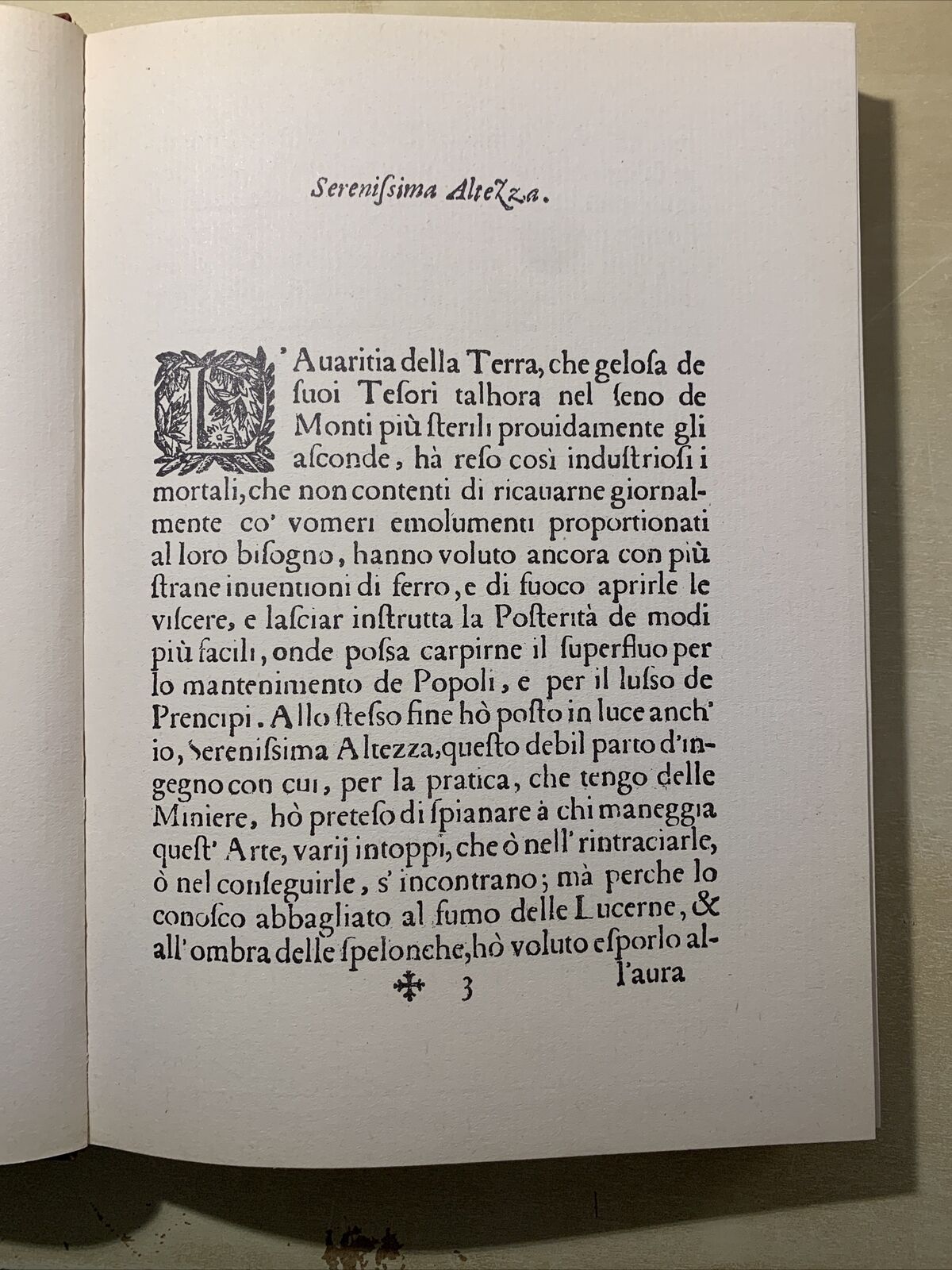 Pratica Minerale trattato del March. Marco Antonio della Fratta Atesa editrice
