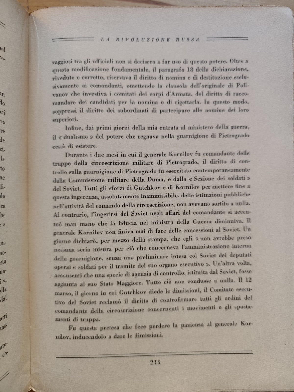 La rivoluzione russa - A. Kerenski, Sunland ed. 1931