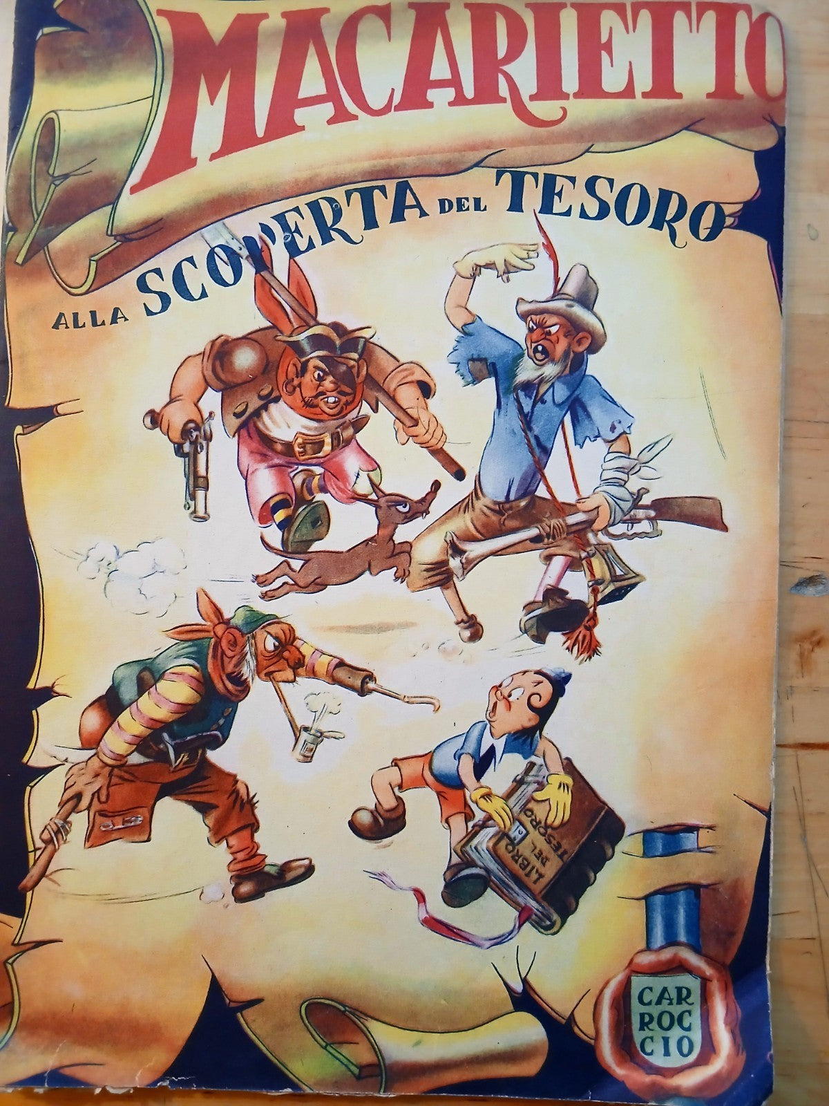 Macarietto alla scoperta del tesoro Carroccio Prescolastica Grande n. 40