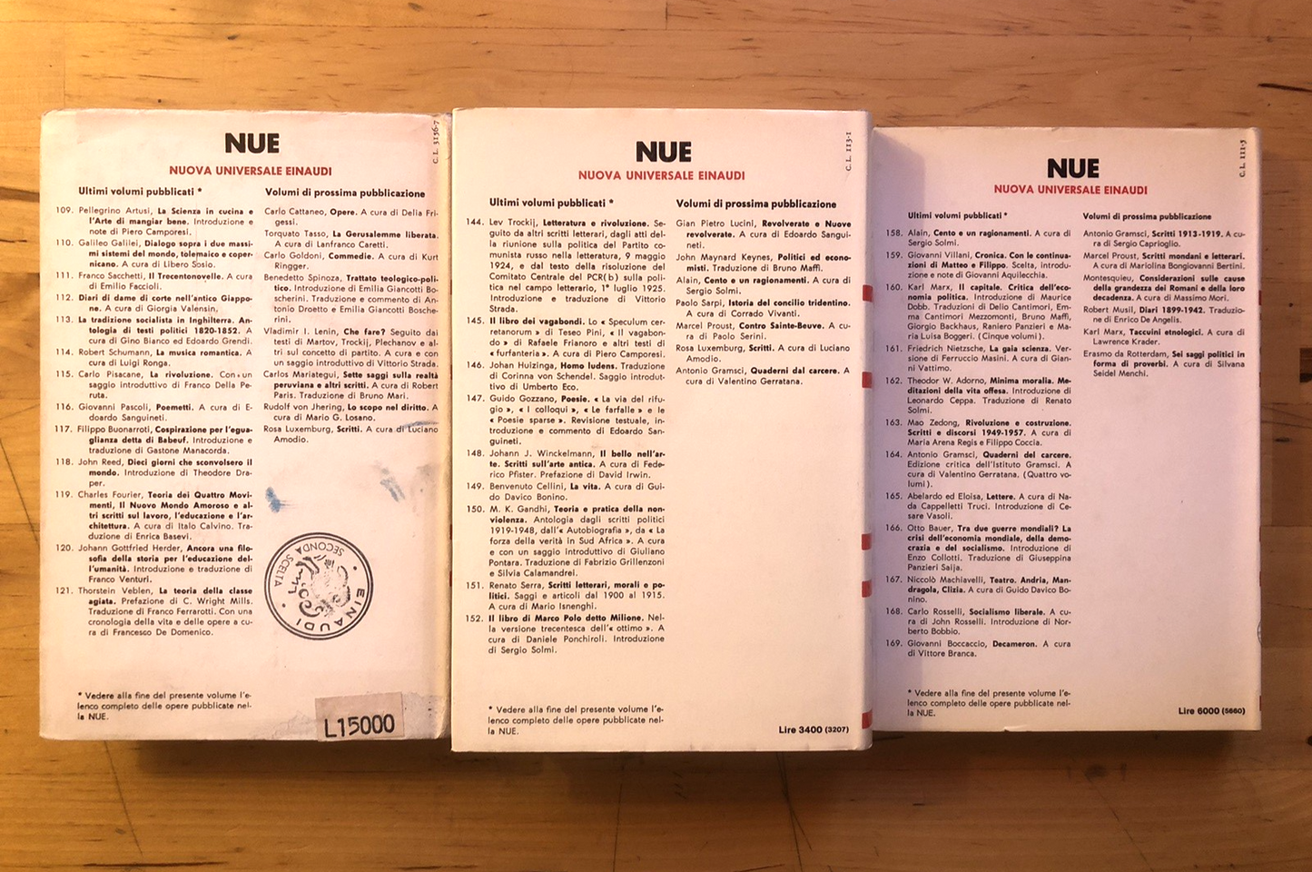 Max Weber, C. Wright Mills, Thorstein Veblen, Einaudi Sociologia 3 volumi