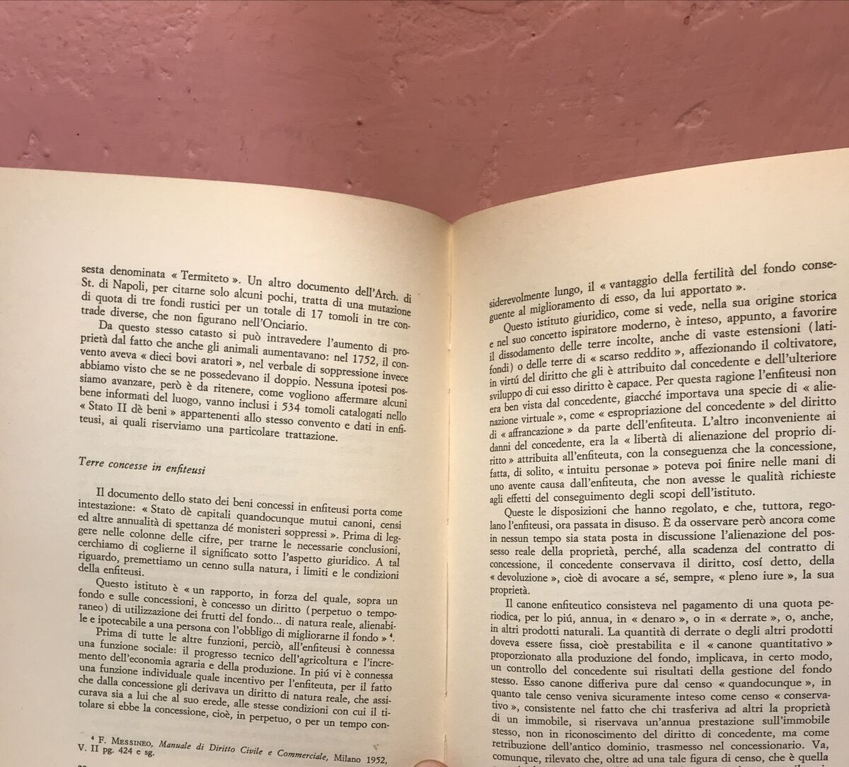 Soppressione religiosa evoluzione agraria in un comune del mezzogiorno,F. Stea