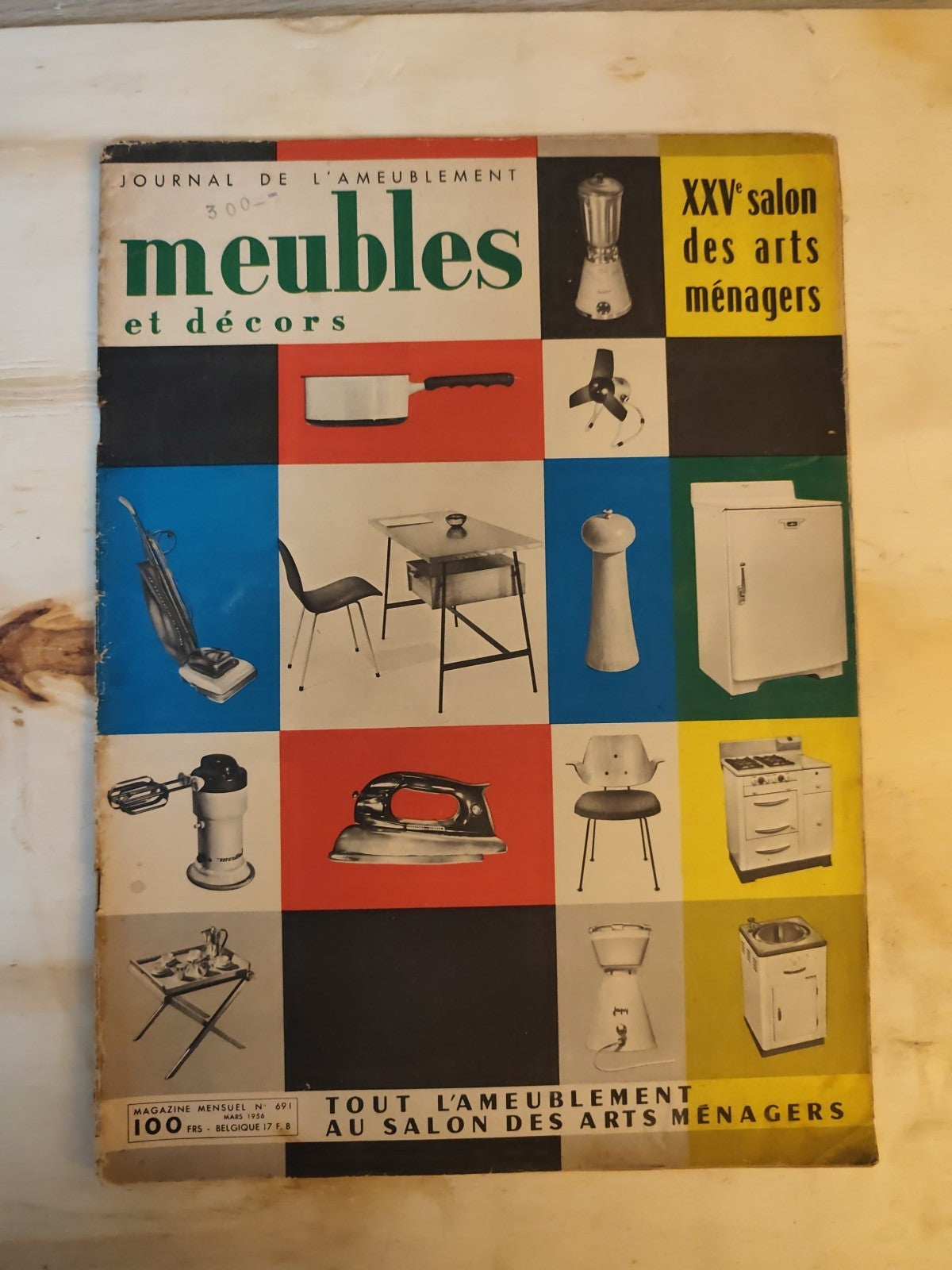 Meubles et decors Journal de L'ameublement 1956 n. 691