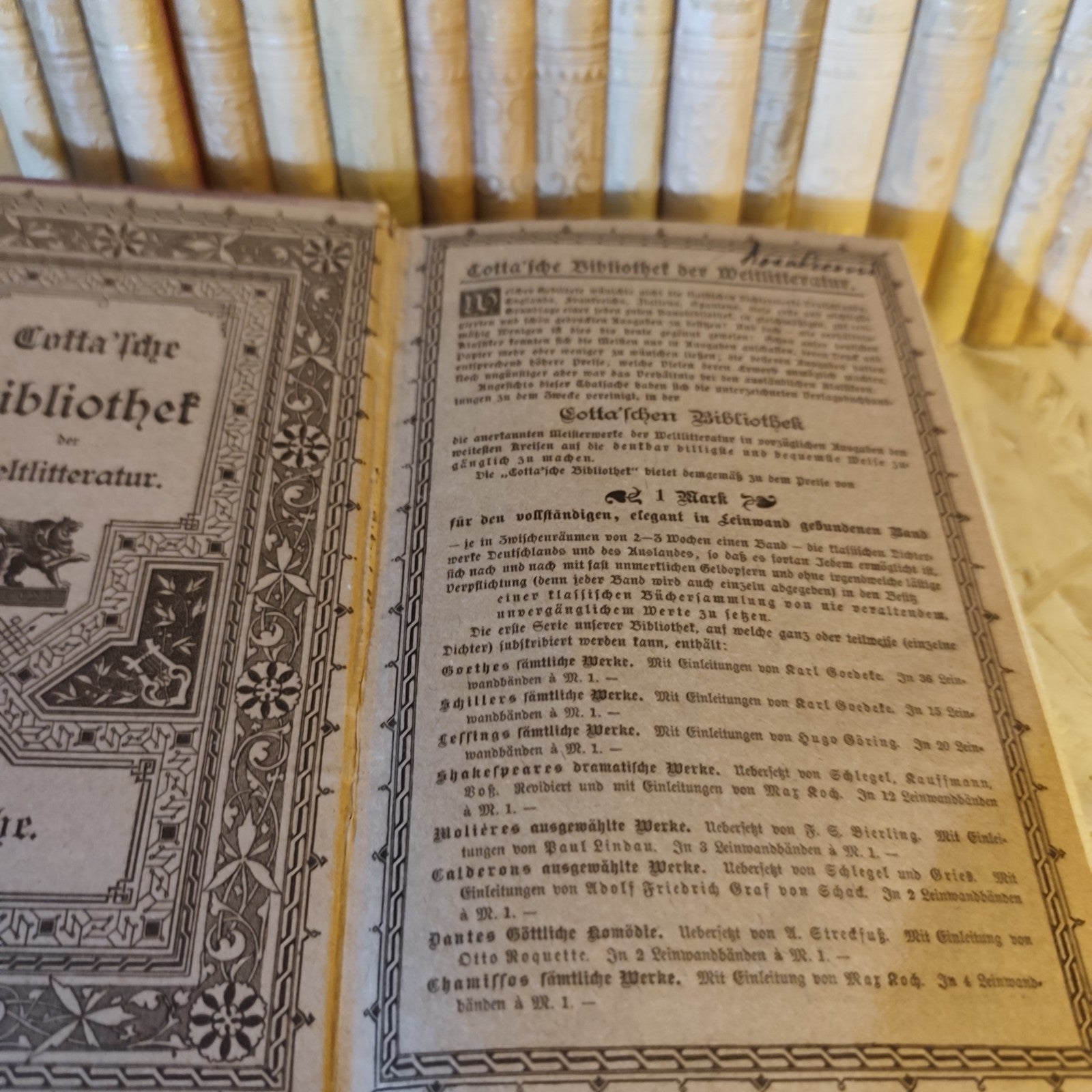 Goethes sämtliche Werke 29 bande 1880 circa - J. G. Cotta - Karl Goedeke introd