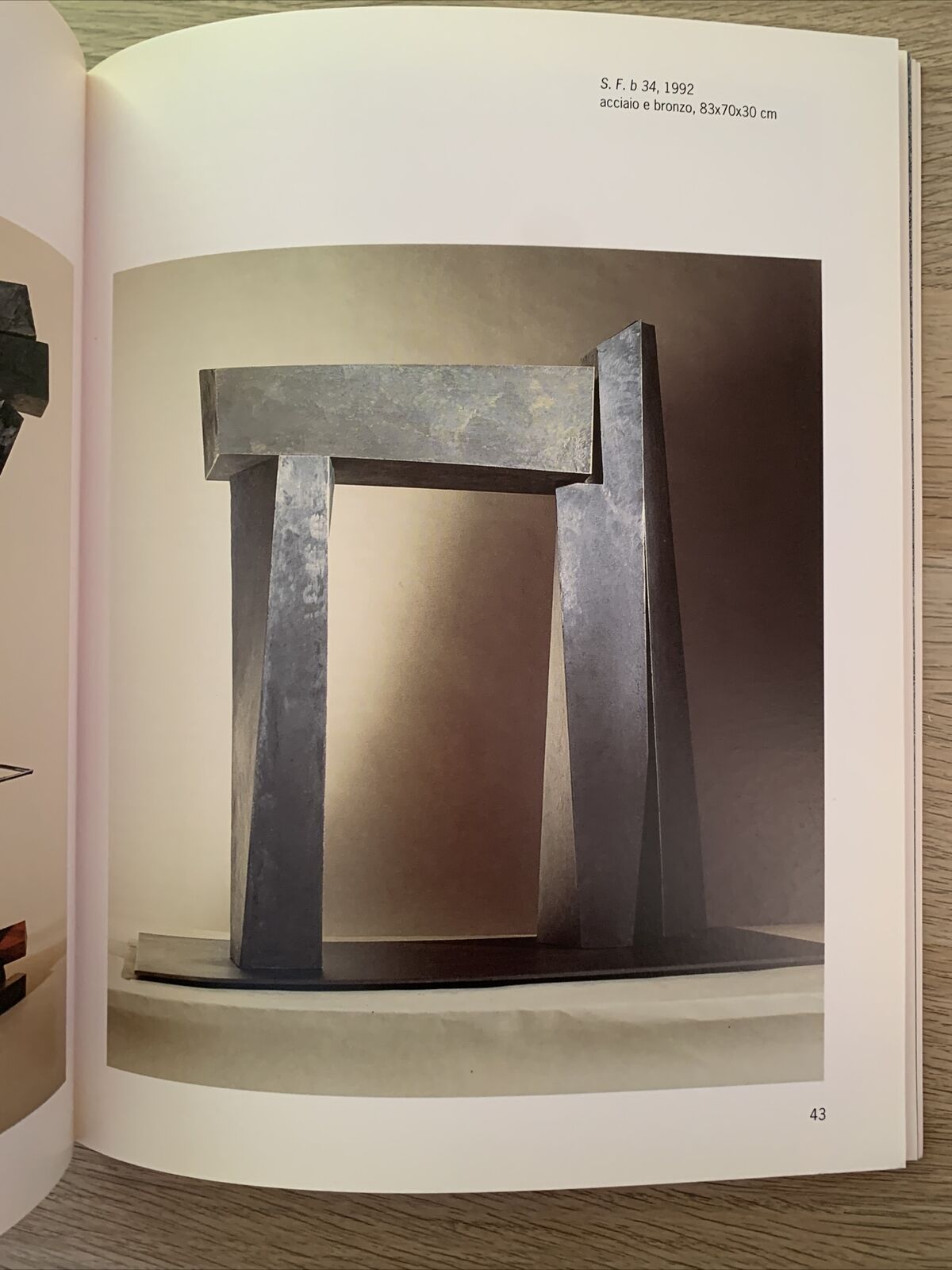 SCULTURA E SEGNO, Crippa, Ghinzani, Ghitti, Legnaghi, Benedetti. Charta 1995