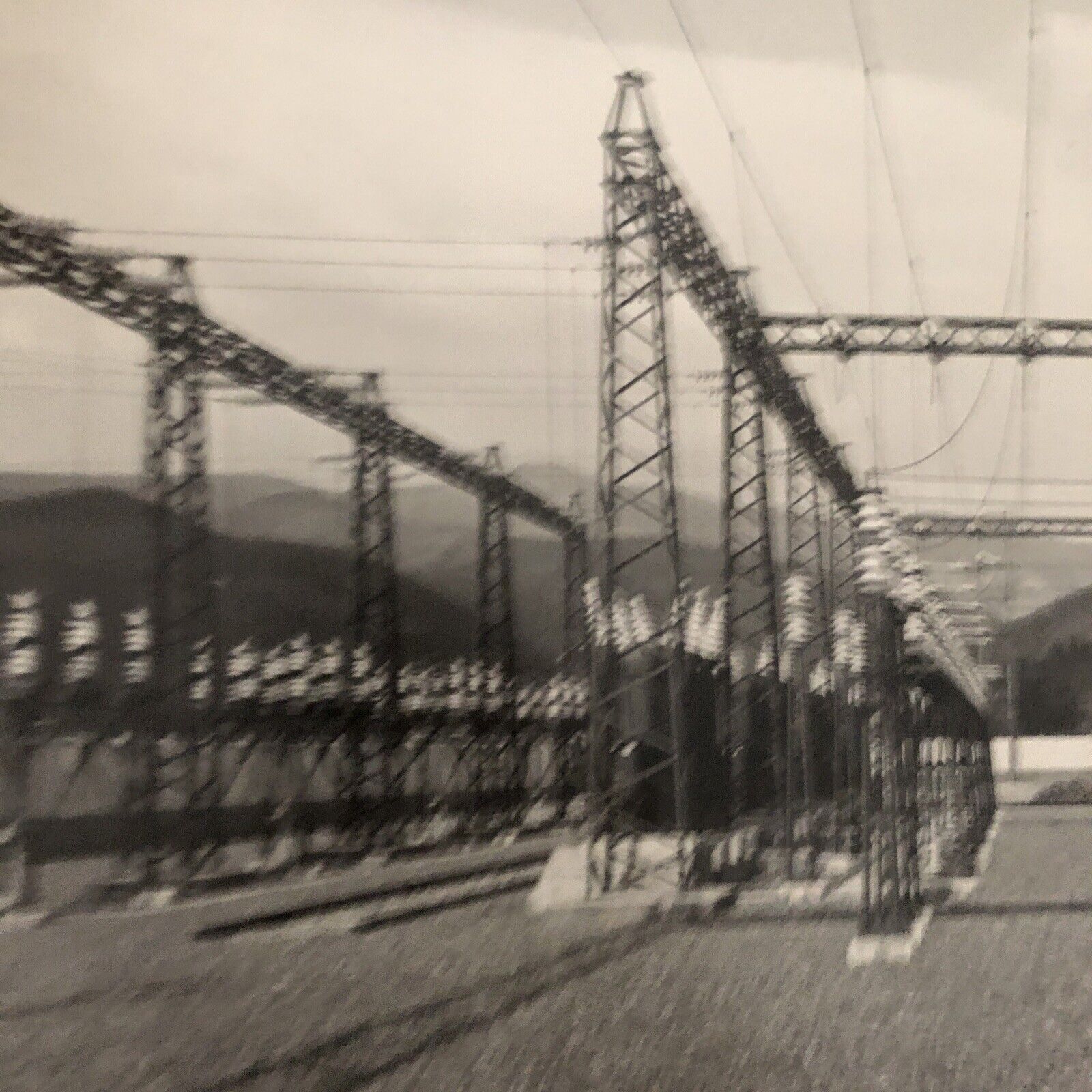 FERROVIE SOTTOSTAZIONE DI GRIZZANA MORANDI. DIRETTISSIMA BOLOGNA FIRENZE