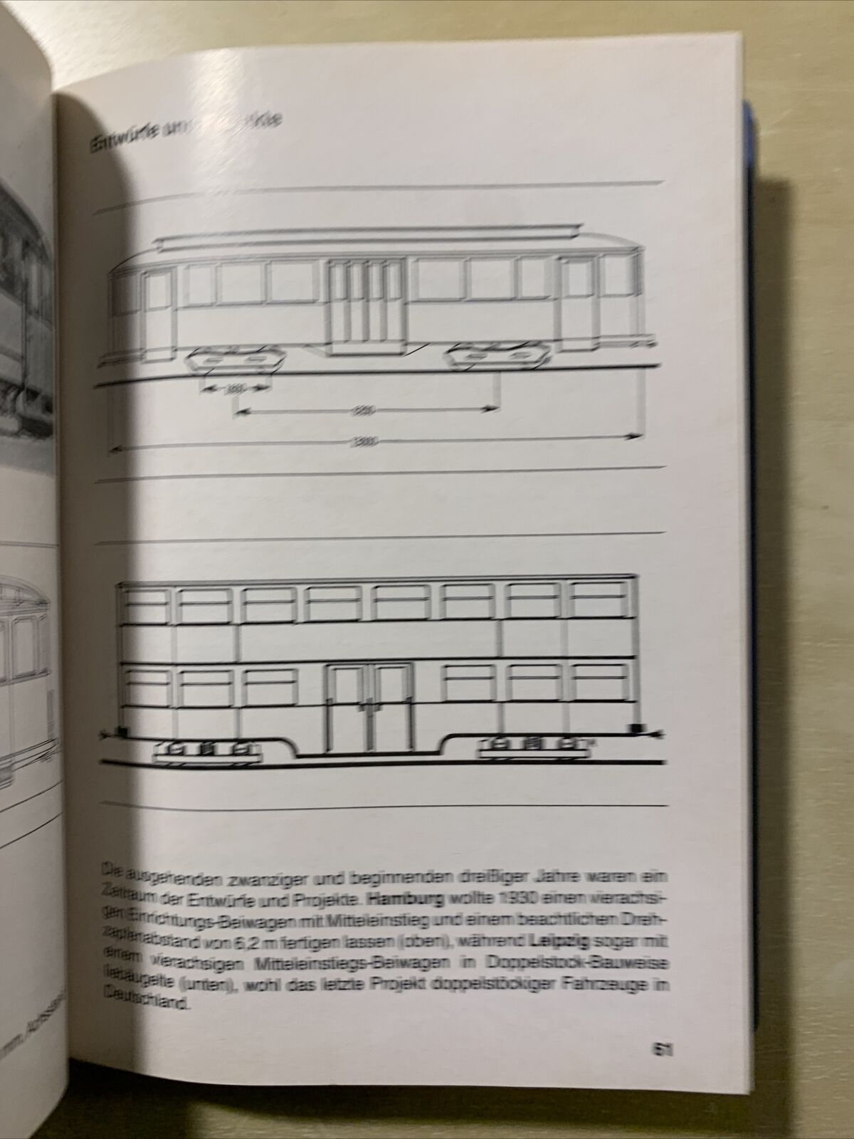 FERROVIE TRAM GERMANIA, TASCHENBUCH DEUTSCHE straßenbahn BEIWAGEN. PABST 1984 #