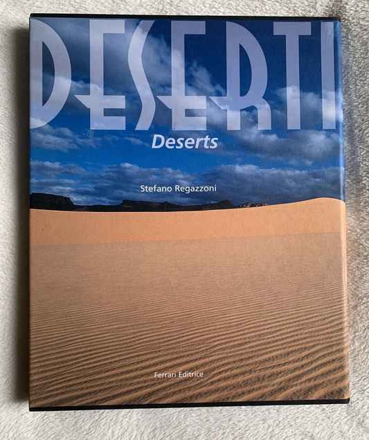 DESERTI - DESERTS, Stefano Regazzoni, Ferrari Editrice 2002 #