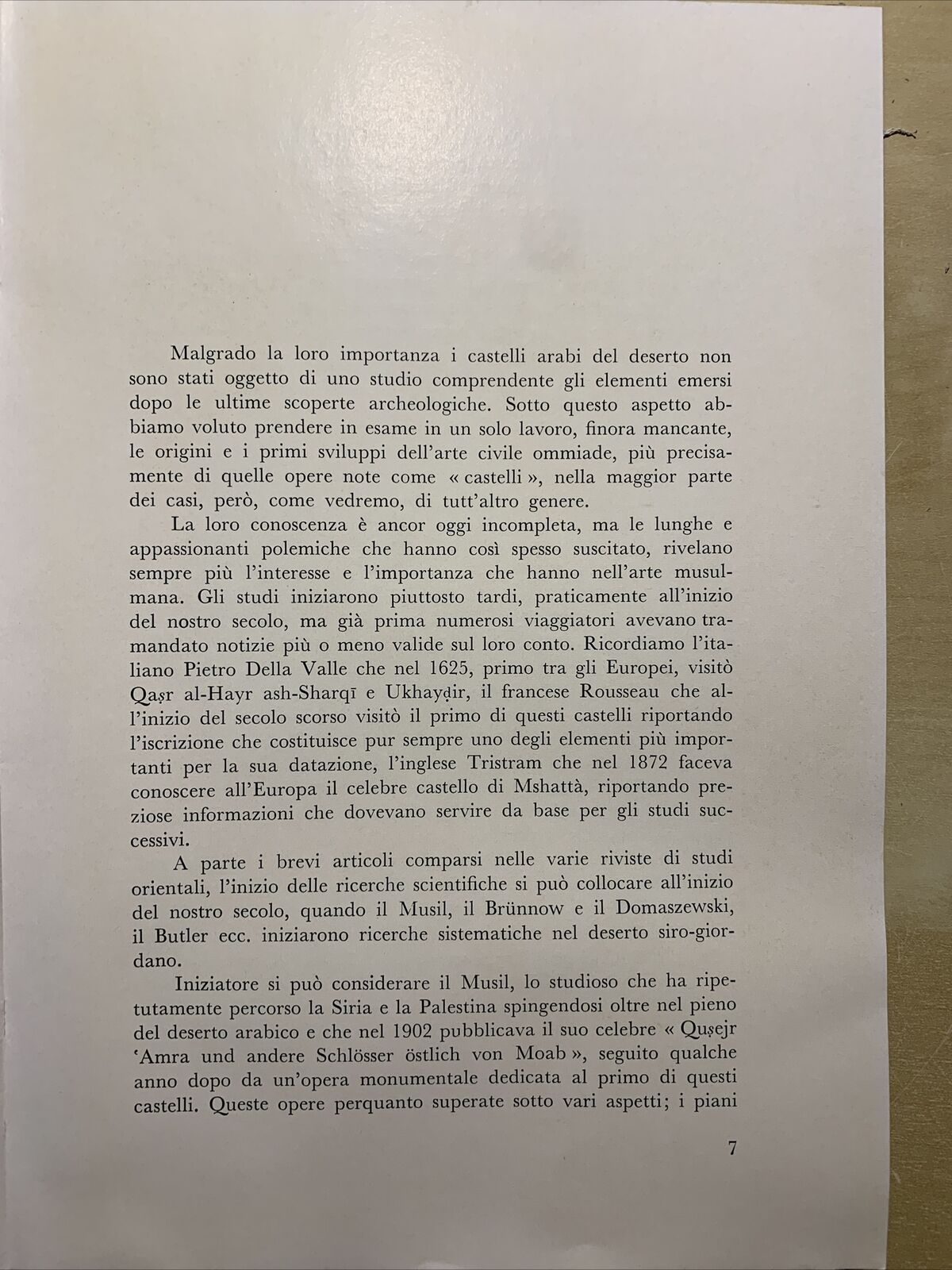ORIGINI E PRIMI SVILUPPI DELL'ARCHITETTURA CIVILE MUSULMANA. VINCENZO STRIKA #