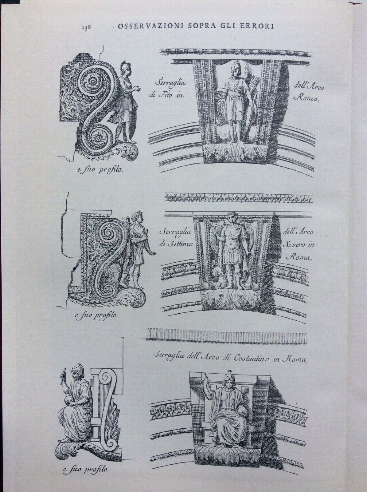 TRATTATO SOPRA GLI ERRORI DEGLI ARCHITETTI, TEOFILO GALLACINI, VISENTINI, FORNI