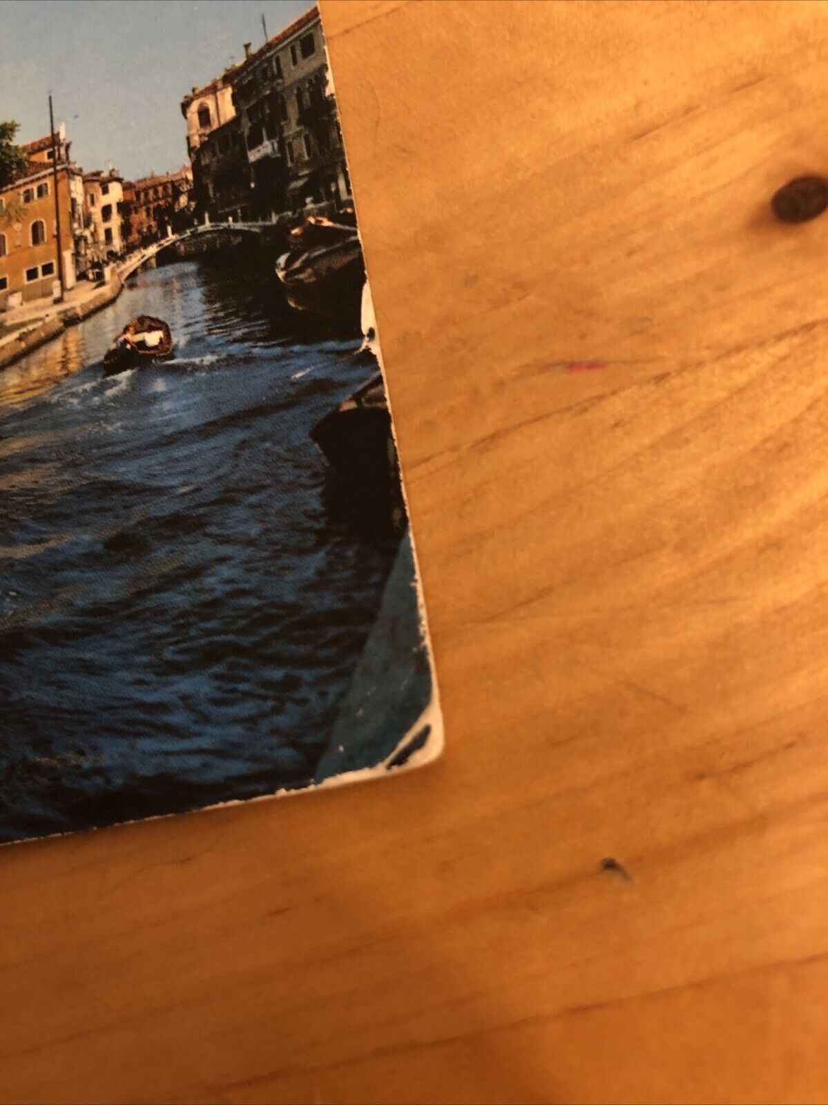 CARTOLINA - VENEZIA SQUERO DI S. TROVASO. VIAGGIATA