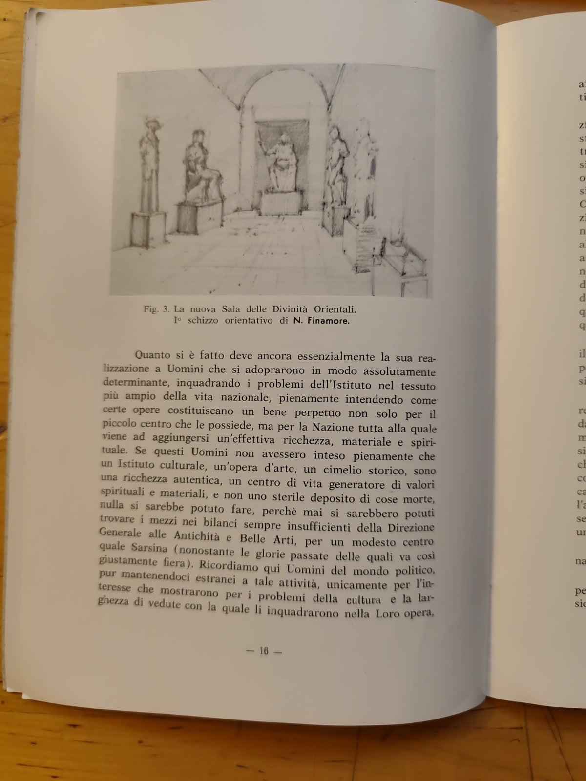 Il museo archeologico Sarsinate - Nino Finamore, comune di Sarsina 1965