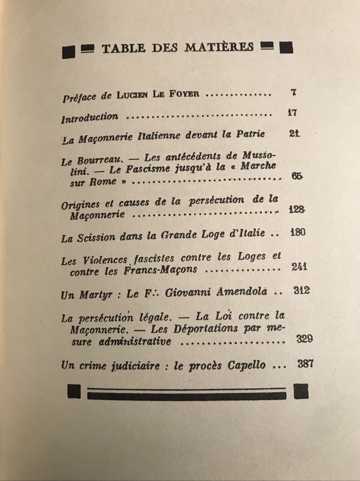La franc-maçonnerie italienne devant la guerre . . Maria Rygier ARNALDO FORNI ED