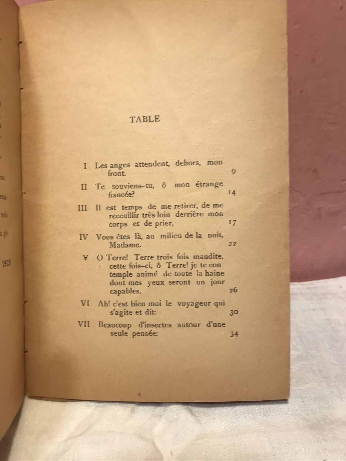ABSENCE, Alfredo Gangotena, 1932 exemplaire n 136 sur 600.dédicacé par l'auteur