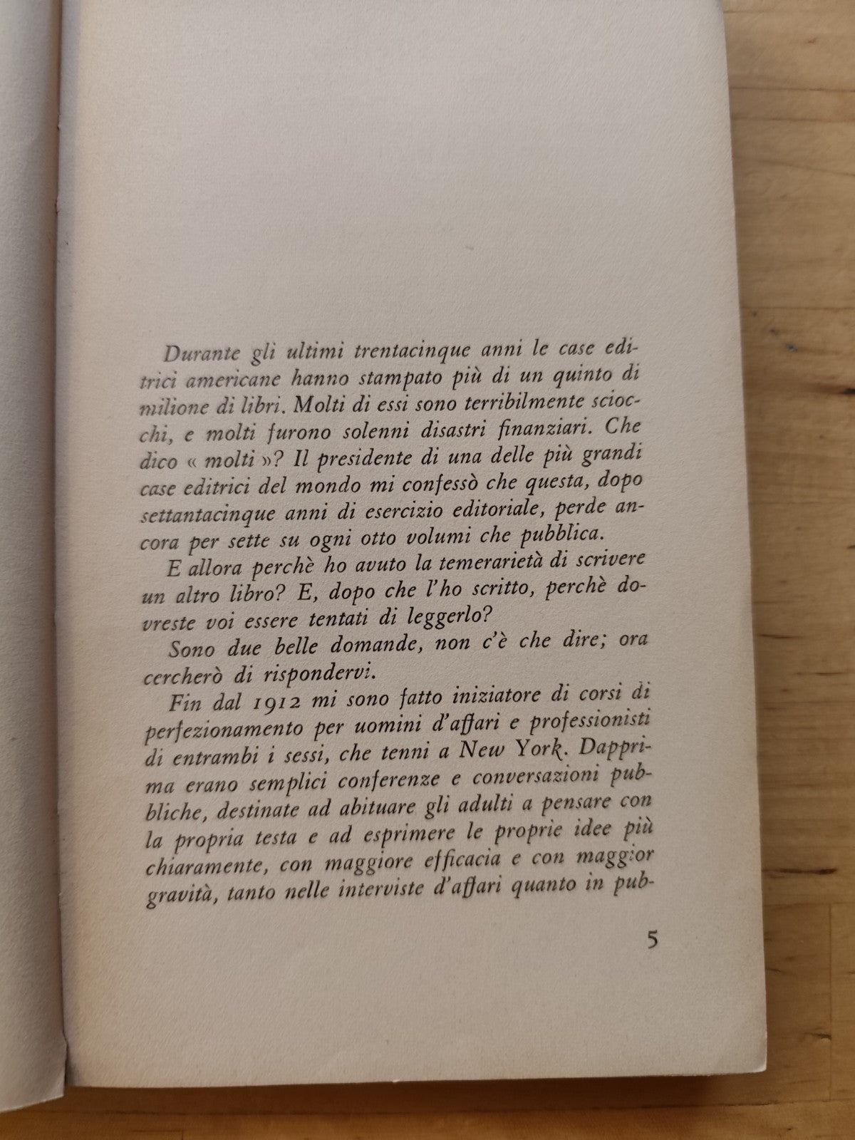 L'arte di conquistar gli amici - Dale Carnegie - prima edizione Italiana 1938