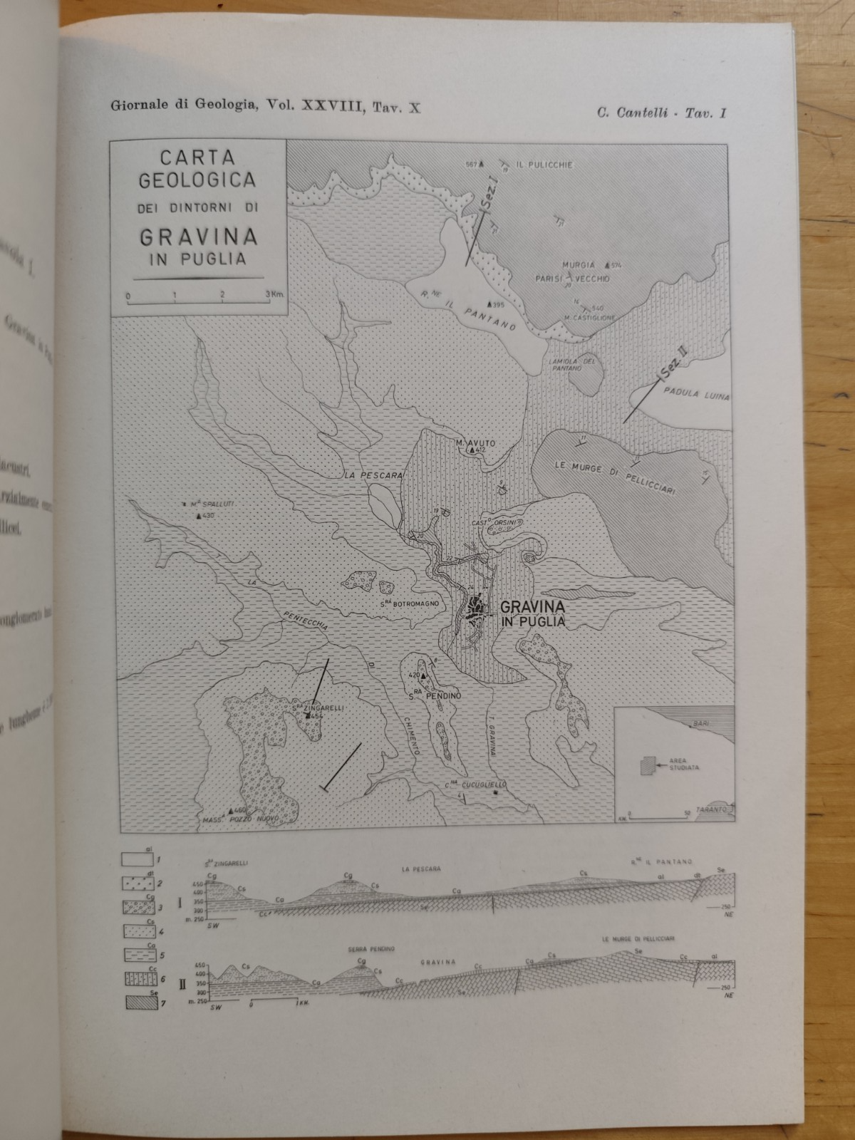 Giornale di geologia, museo geologico Bologna - Raimondo Selli, serie 2ª XXVIII