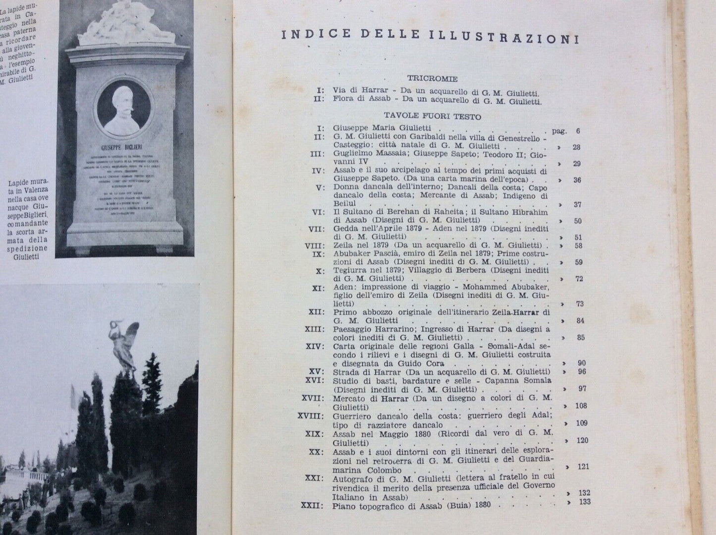 MARCHESE ALDO, G. M. GIULIETTI, CONQUISTA AFRICA, 1938