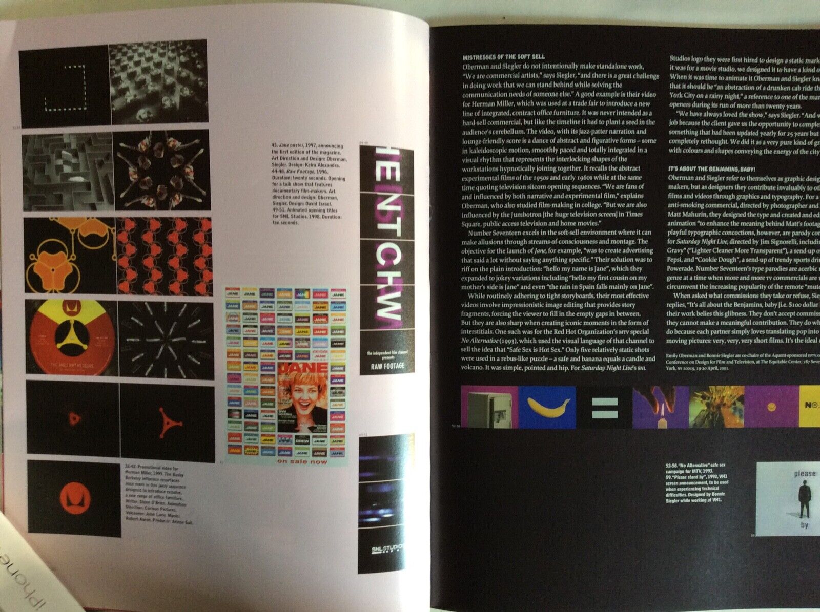 EYE NO.39  VOL.10 SPRING 2001  GRAPHIC THOUGHT FACILITY  MOVIE TITLES