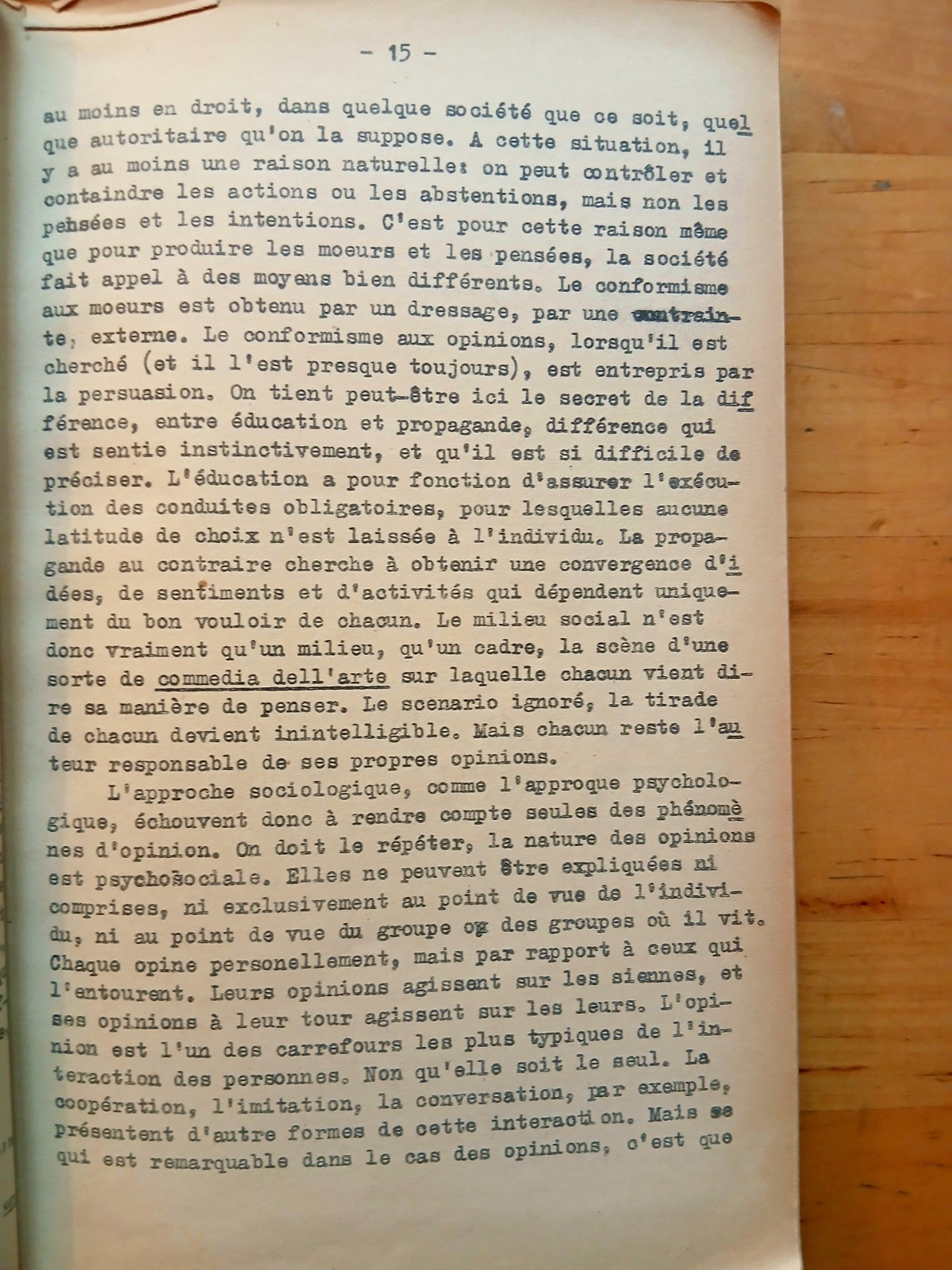 L'opinione pubblica - Armando Benfenati - Soc. editrice universitaria anni '50