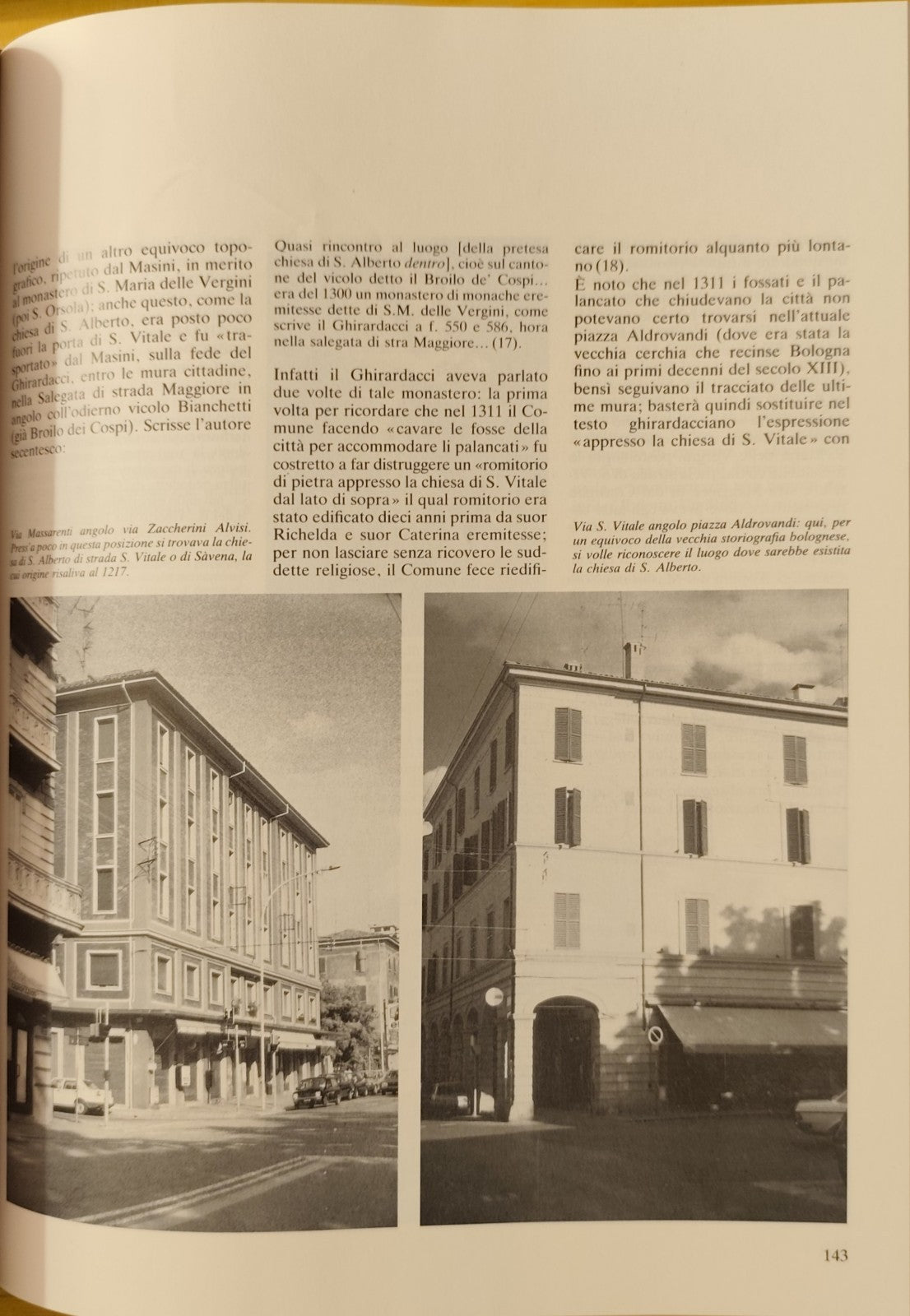 Il Carrobbio Bologna Rivista diretta A. Ferri G. Roversi anno XII 1986 L. Parma