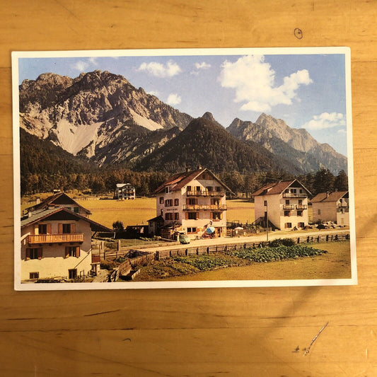 CARTOLINA - PENSION PIZ DA PERES, S. VIGILIO DI MAREBBE, NON VIAGGIATA