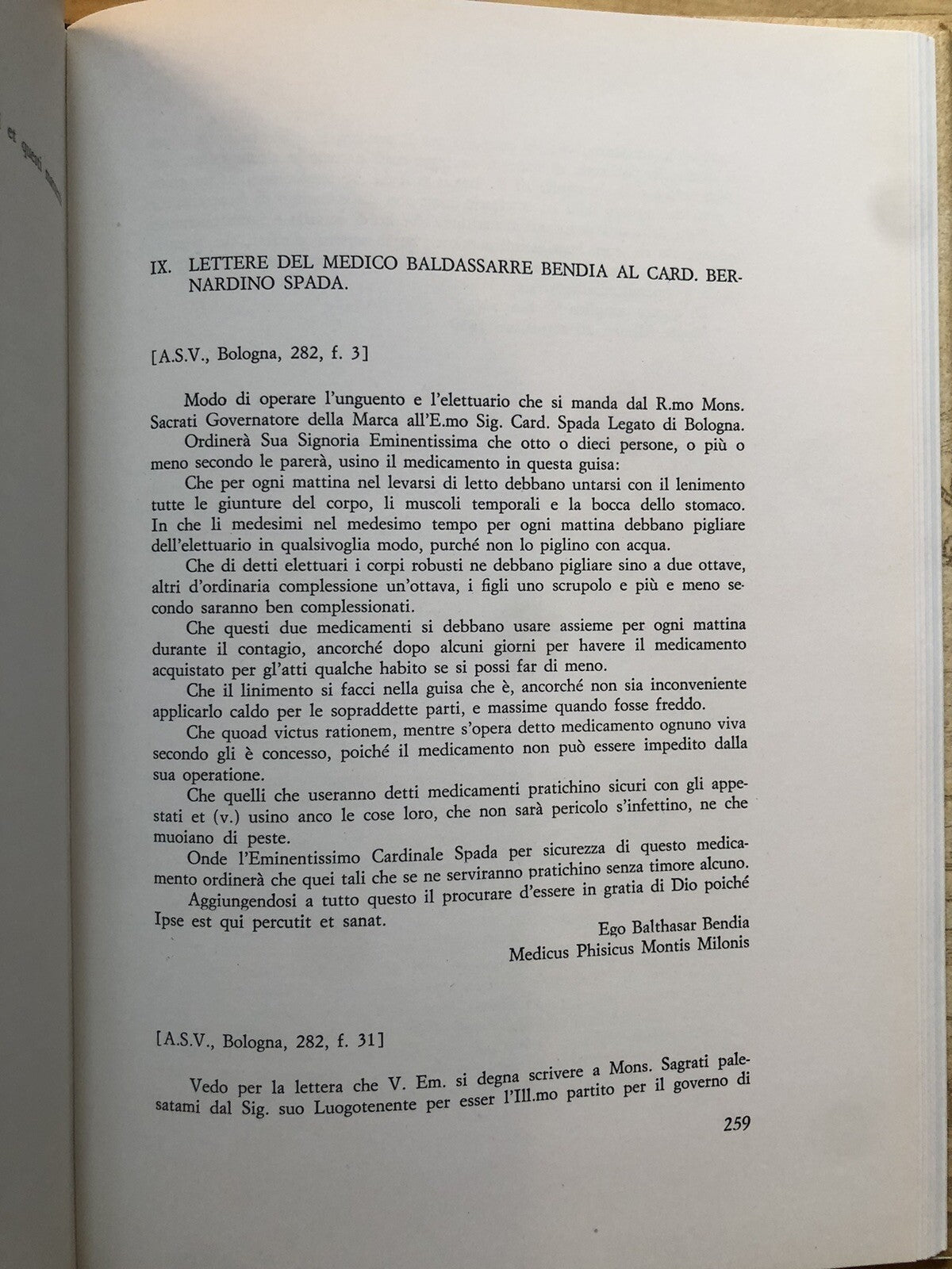 Bologna e la peste del 1630, Antonio Brighetti. Aulo Gaggi editore 1968
