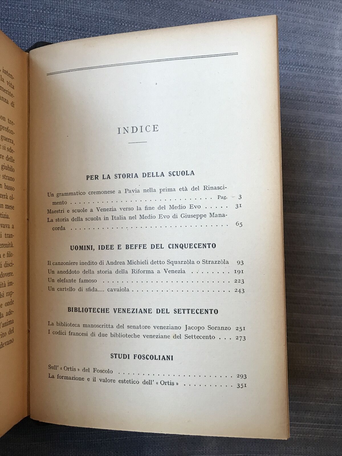 SCRITTI DI CRITICA LETTERARIA risorgimento al rinascimento. V. Rossi, Sansoni ed