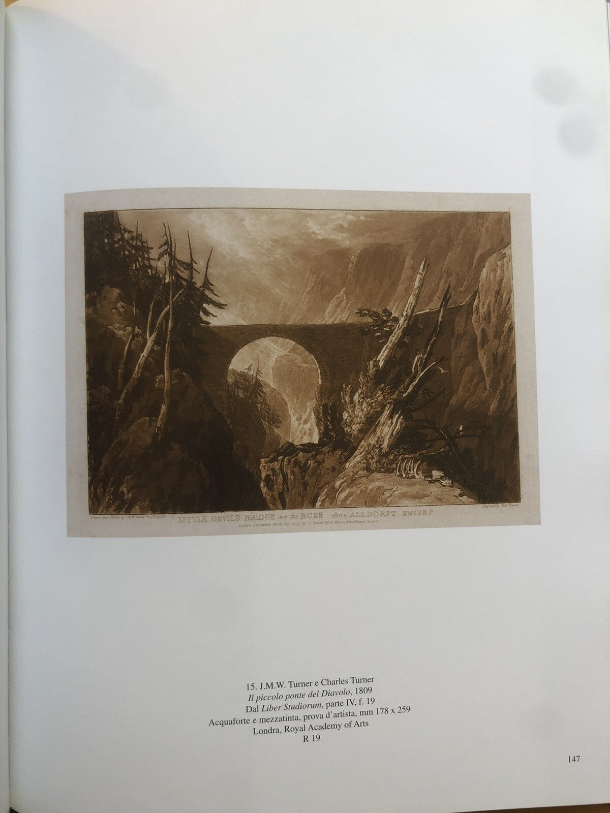 Turner e l'Italia, Ferrara arte mostra 2008