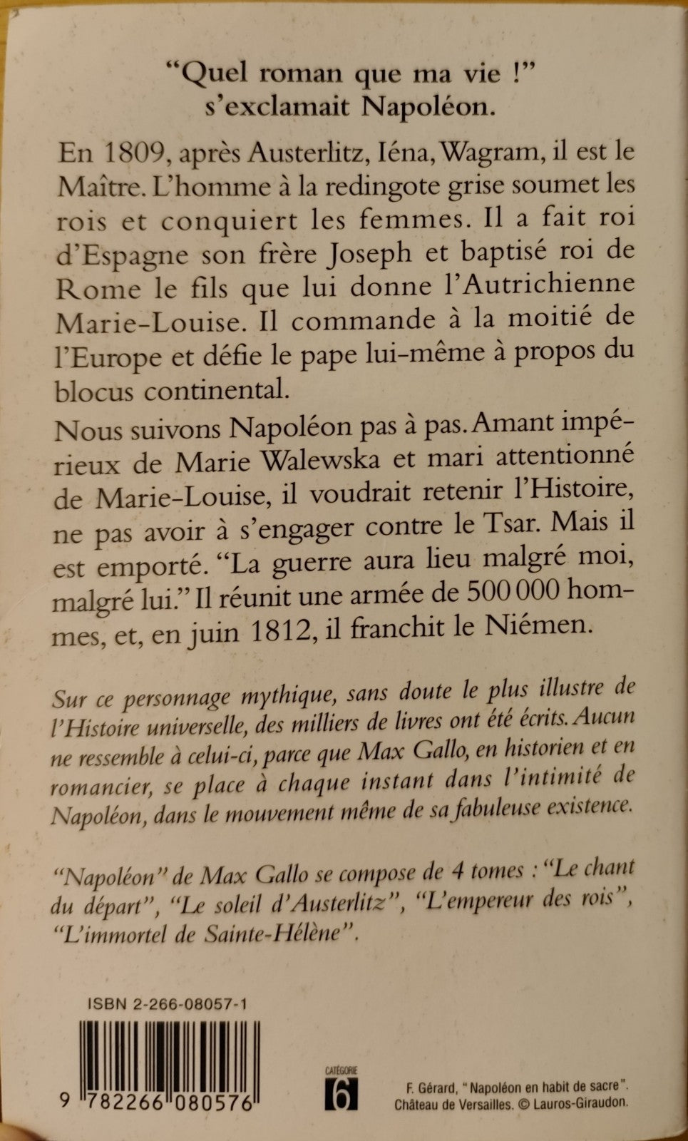 Napoléon - Max Gallo, Pocket Laffont. L'Immortel de Sainte-Hélène, L'empereur de