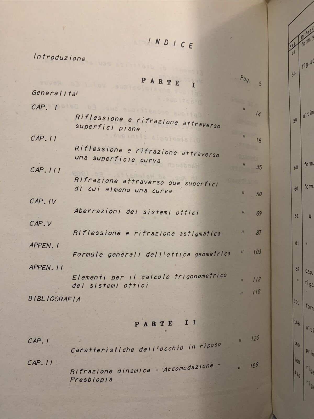 MANUALE DI OTTICA FISIOLOGICA per oculisti e ottici - Mario Maione, 2 voll. 1957
