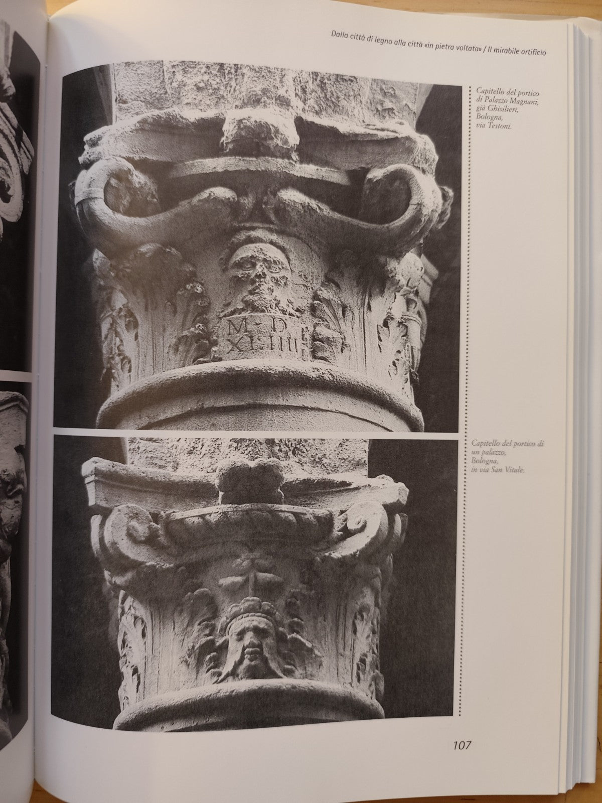 Il mirabile artificio colonne archi capitelli dei portici di Bologna A. Santucci