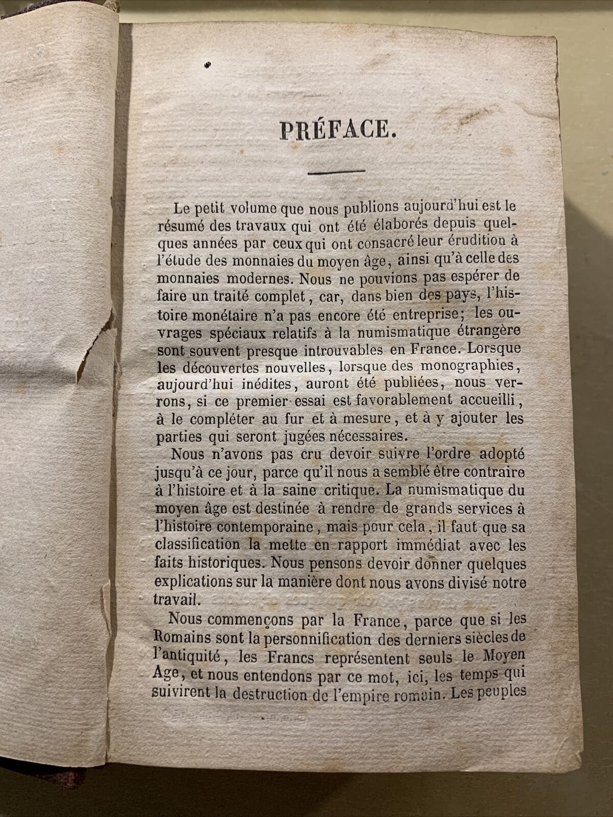 Noveau Manuel complet de Numismatique du Moyen age et moderne. Roret, Barthelemy