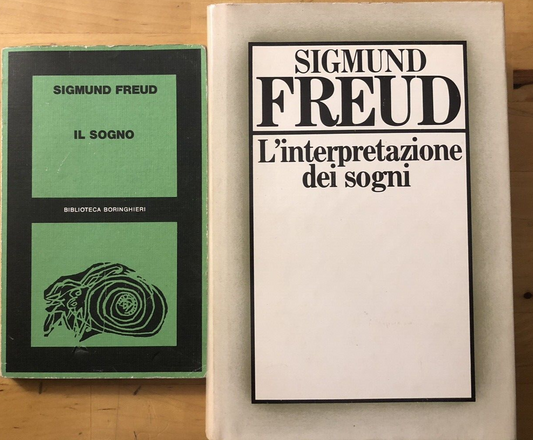 Sigmund Freud, il sogno, l'interpretazione dei sogni, Boringhieri CDE