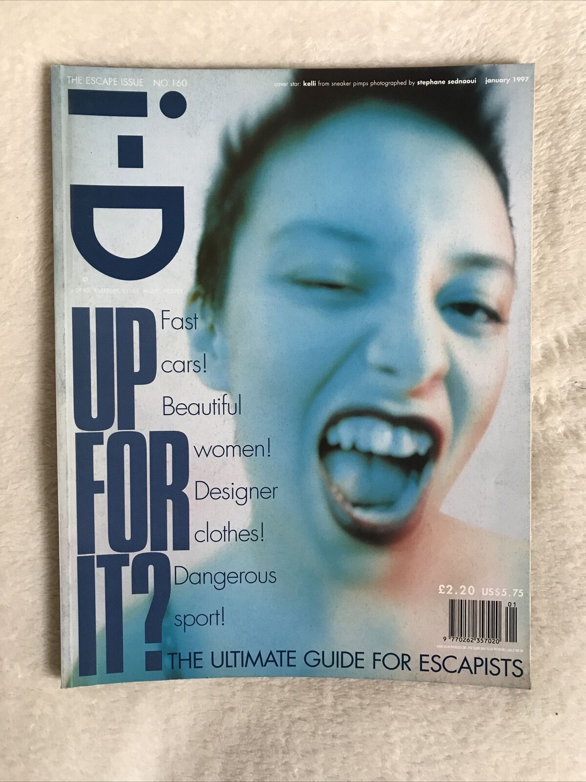 i-D Magazine NAOMI CAMPBELL august 1996 no. 155 - The high summer issue