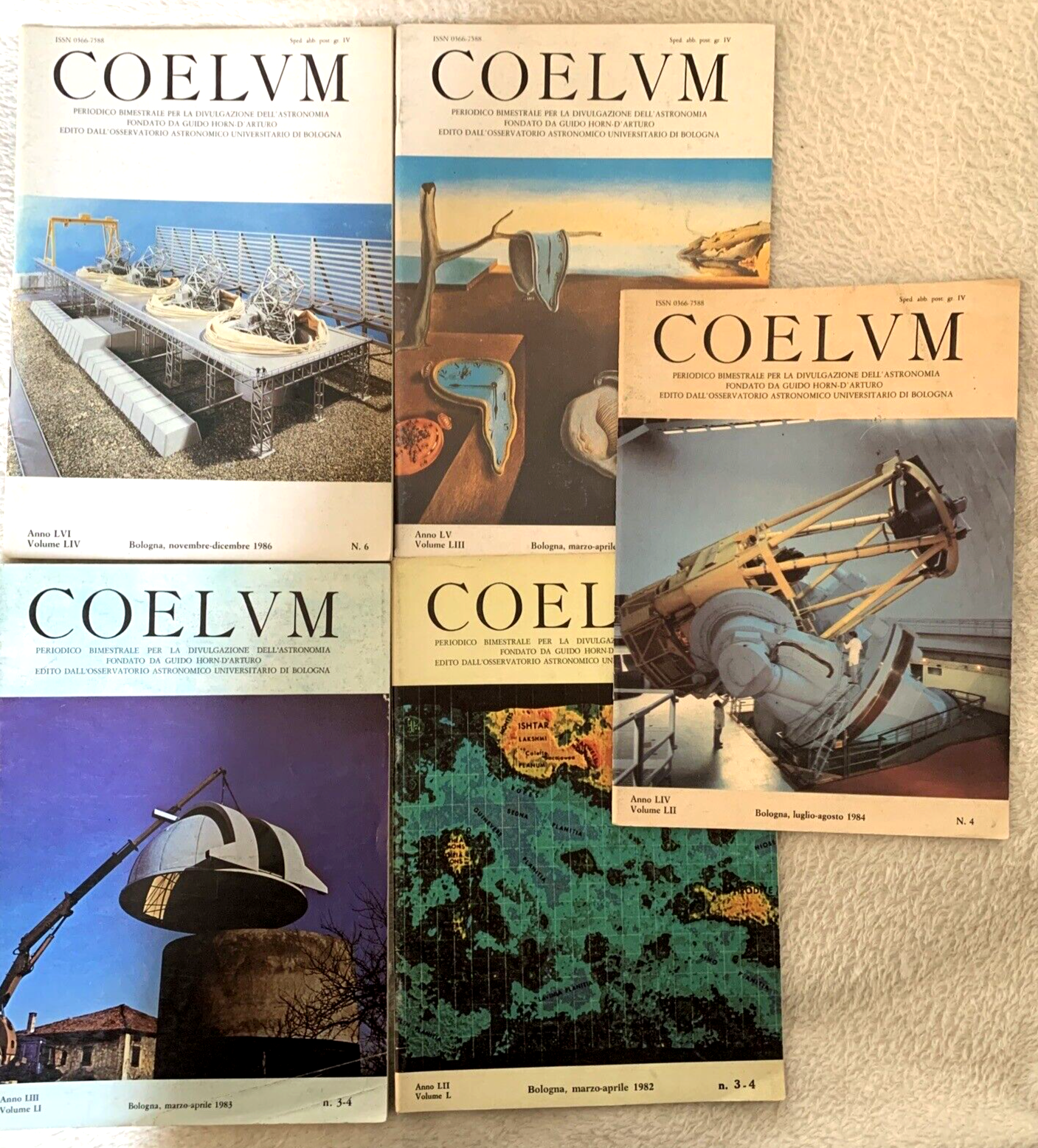 COELUM rivista di astronomia. Osservatorio astronomico universitario di Bologna