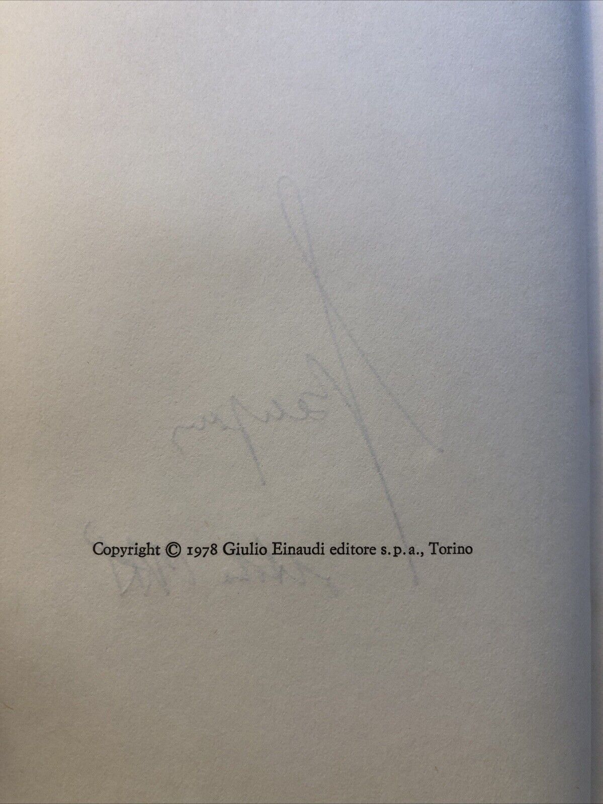 L'estate Forse - Giorgio Mario Bergamo. Einaudi 1978 **AUTOGRAFO autore**