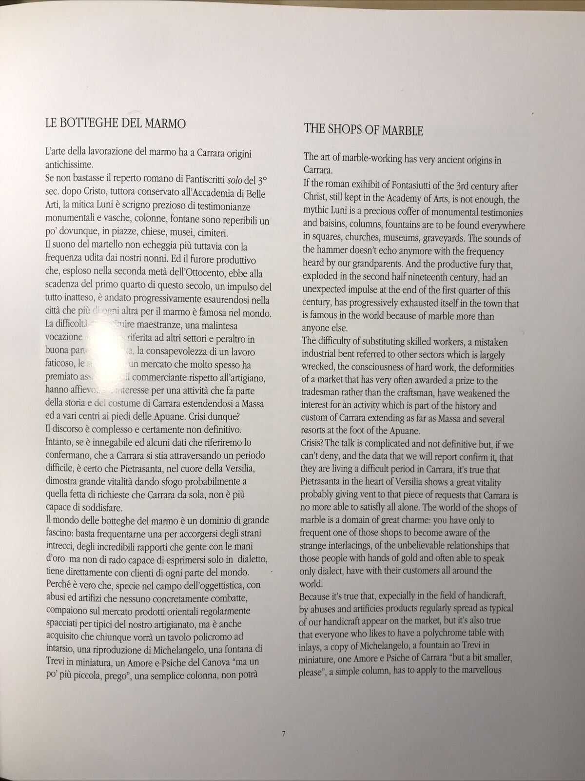 LE BOTTEGHE DEL MARMO - Michele Begali, Pacini Editore