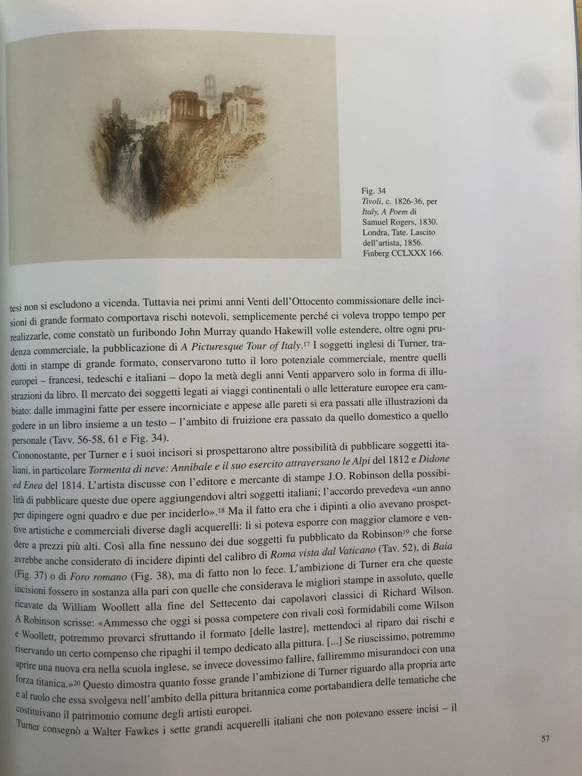 Turner e l'Italia, Ferrara arte mostra 2008