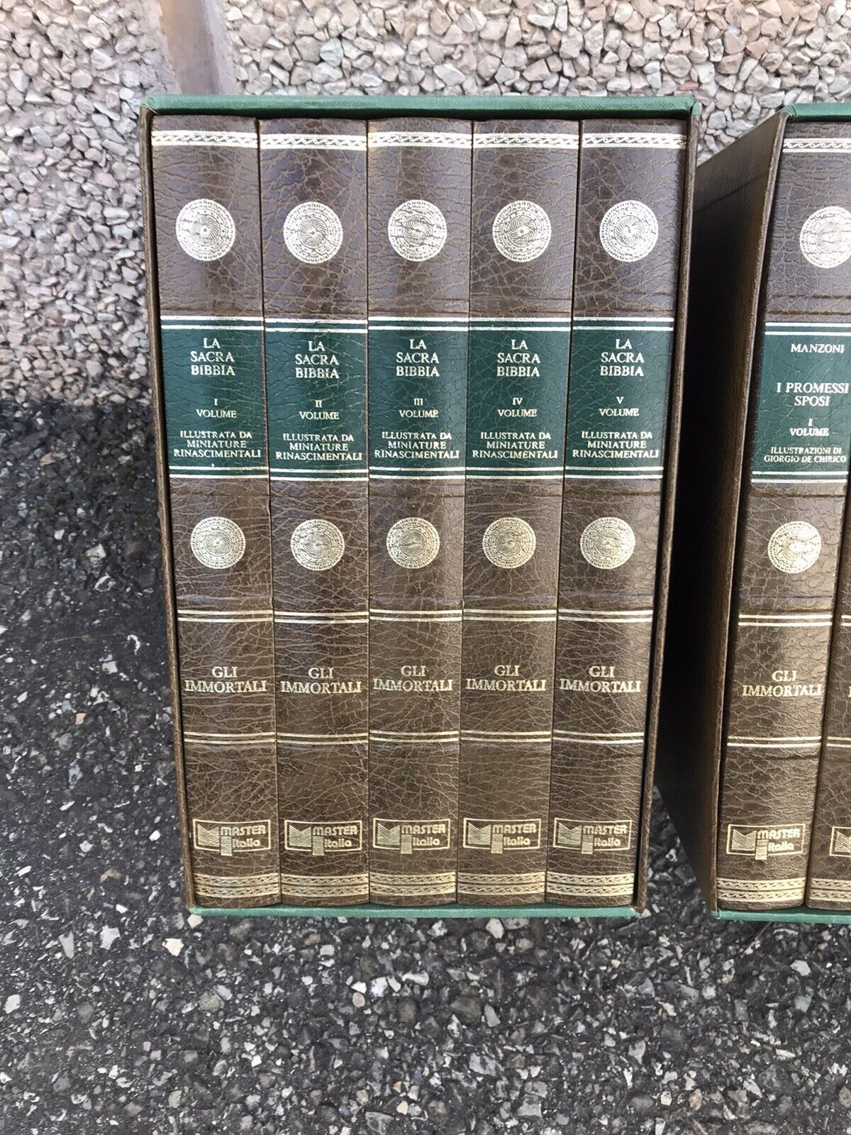 Manzoni, Boccaccio, Virgilio, Tasso, Cervantes, Dante - Promessi sposi, Divina c