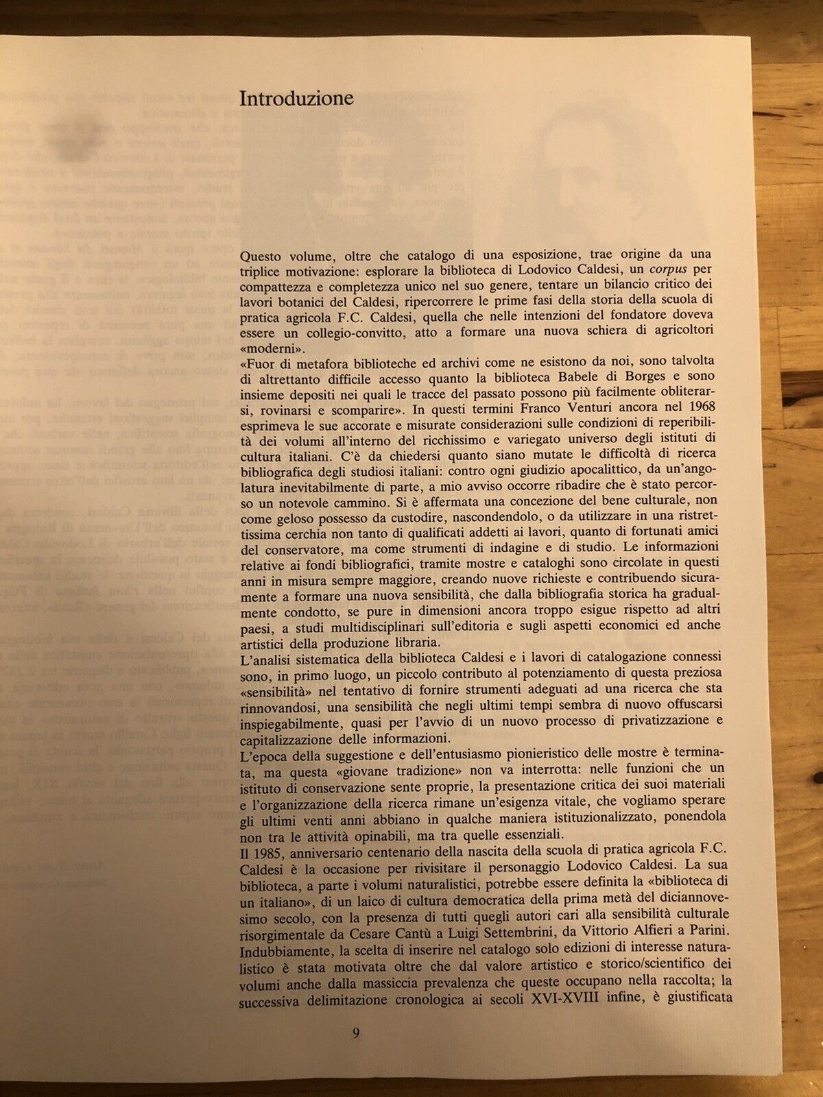 BIBLIOTHECA BOTANICA - LODOVICO CALDESI erbario e libri dal cinquecento al 700