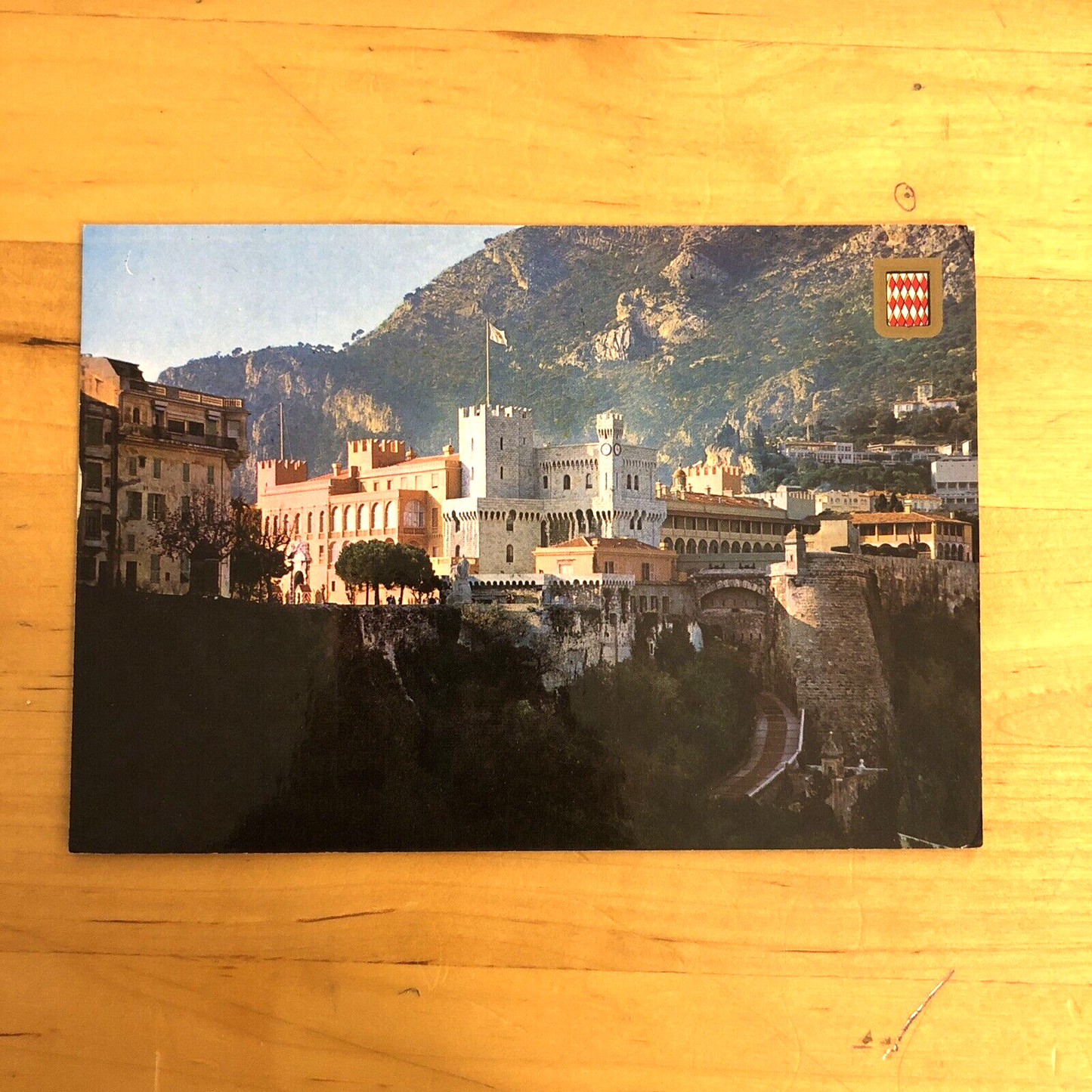 CARTOLINA - PRINCIPATO DI MONACO. VIAGGIATA