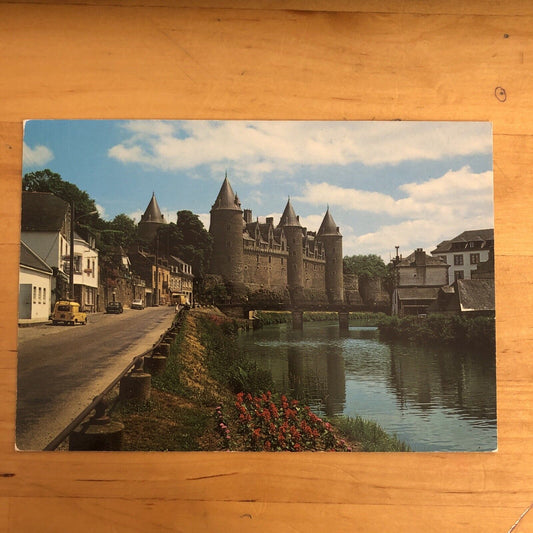 CARTOLINA - JOSSELIN MORBIHAN - LE CHATEAU SAINTE-CROIX -  NON VIAGGIATA