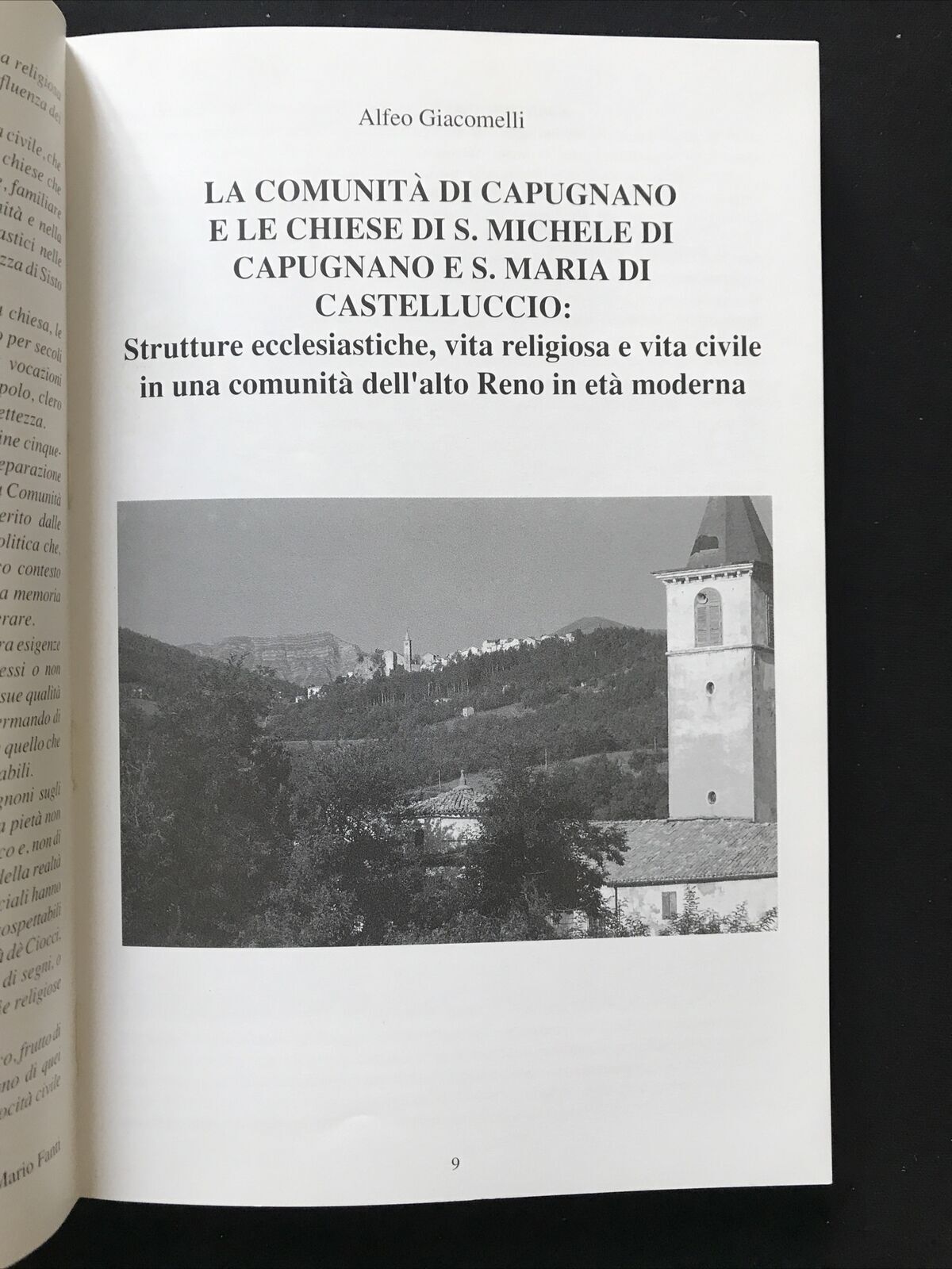 CAPUGNANO E CASTELLUCCIO Comunità Chiese, Porretta Terme, Alto Reno, Granaglione