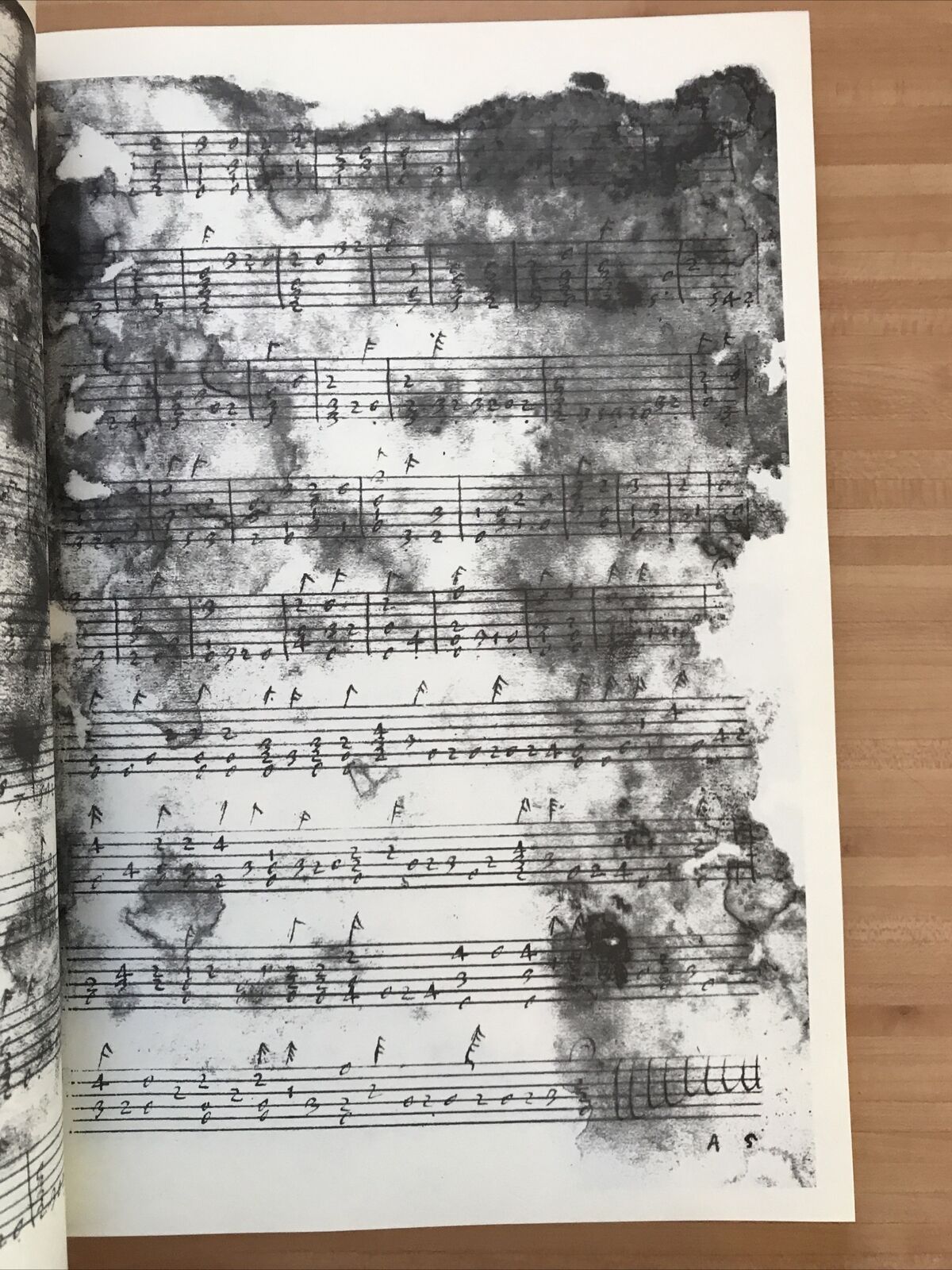 INTAVOLATURA MANOSCRITTA PER LIUTO,G. Pacolini, Castelfr. Veneto, F. Rossi Forni