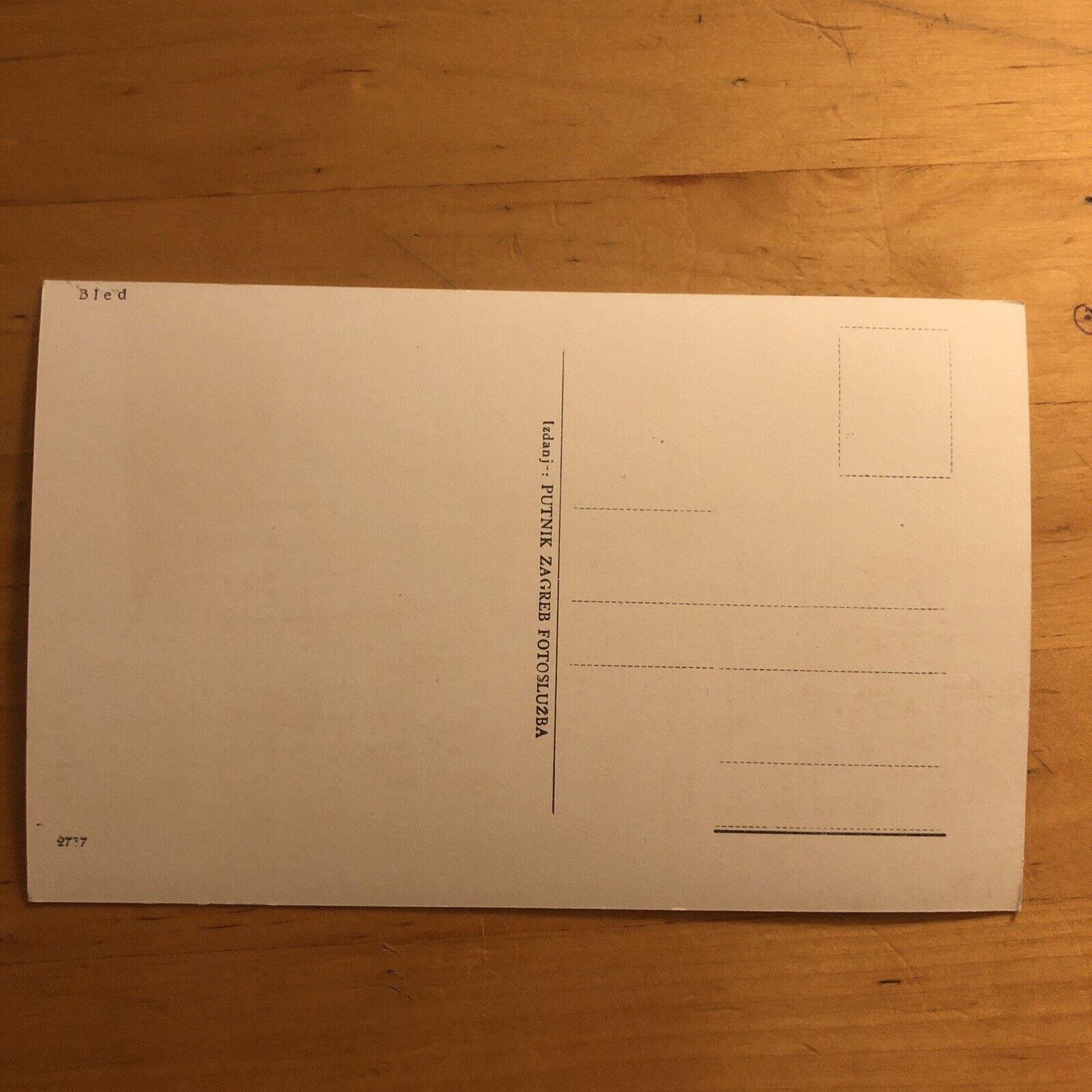 Cartolina ZAGREB NON VIAGGIATA