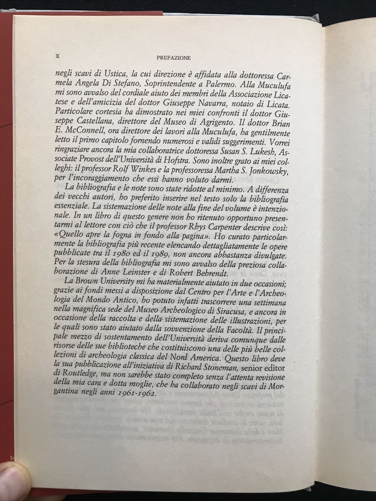 ARCHEOLOGIA DELLA SICILIA ANTICA, R. Ross Holloway, società ed. internazionale