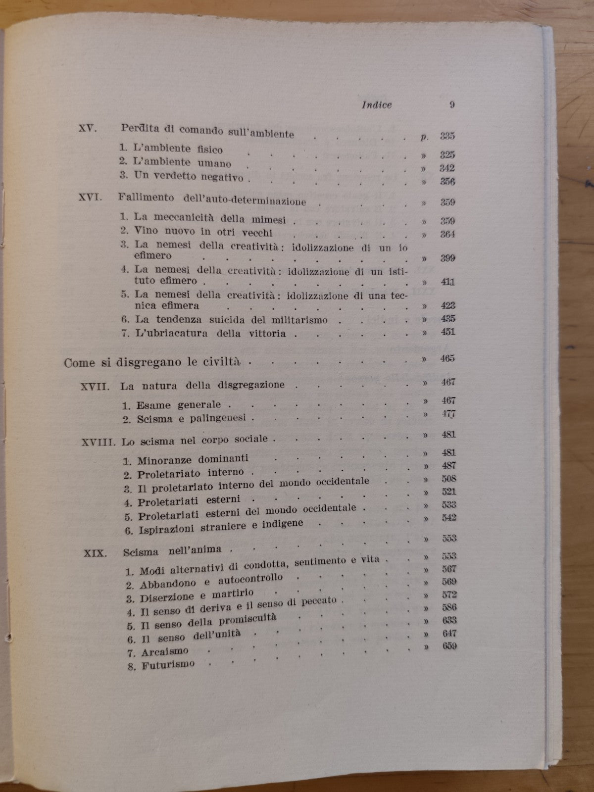 Le civiltà nella storia - Arnold J. Toynbee, Einaudi ed. 1950