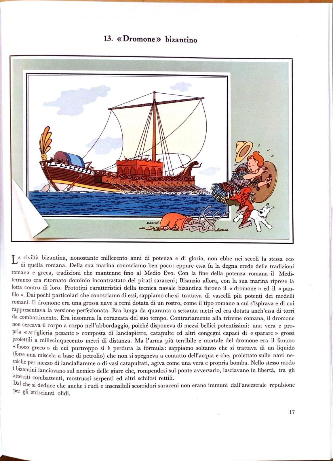 La marina dalle origini al 1700, Hergé, J. Martin, Gandus editore 1966