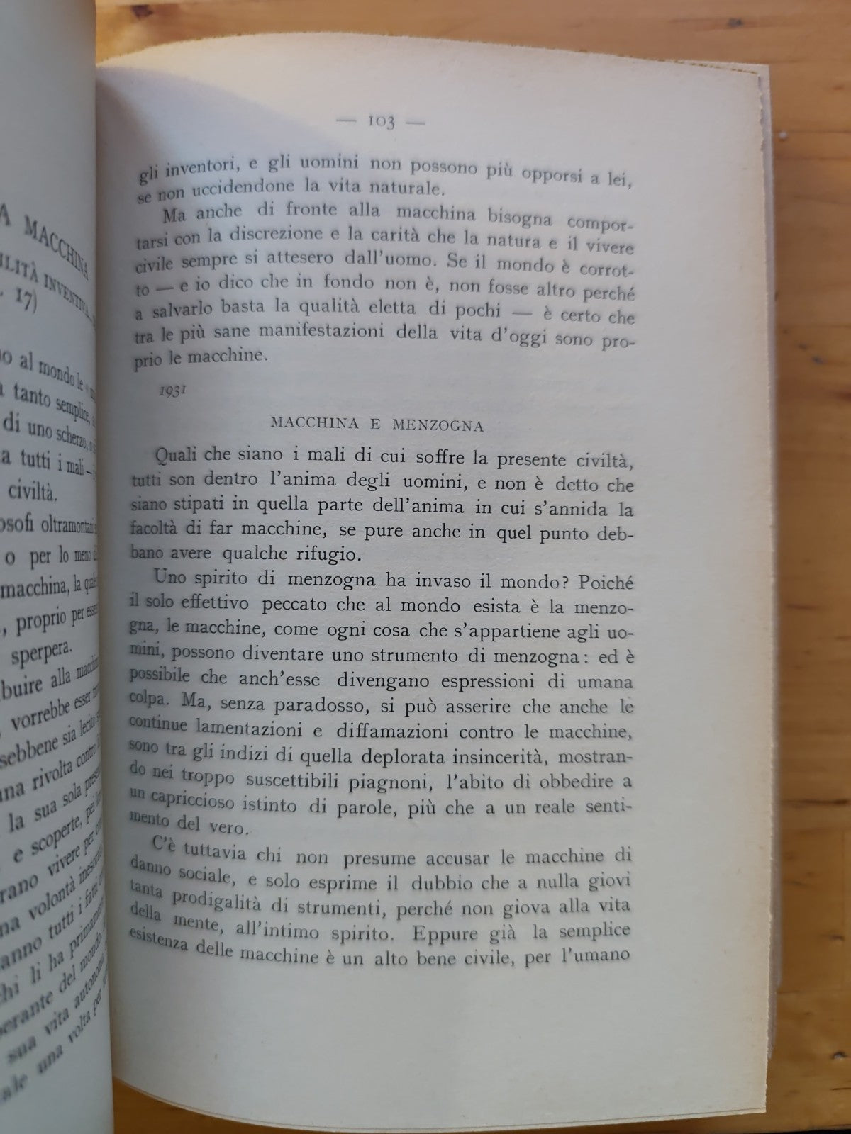 Orfismo della parola Francesco Flora, Cappelli editore 1953