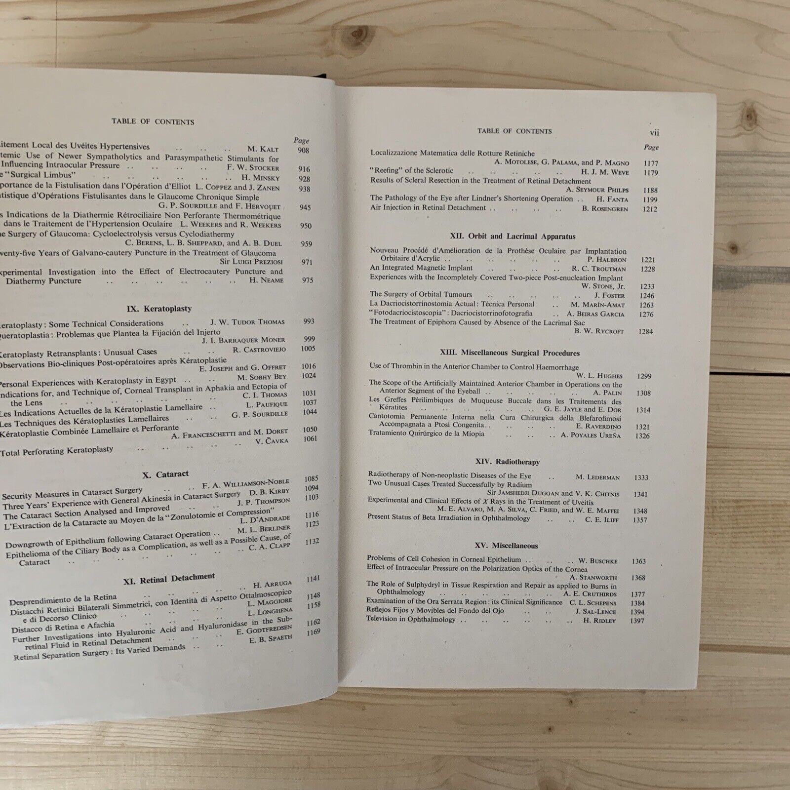 CONCILIUM OPHTHALMOLOGICUM XVI 1950 Britannia. Acta vol. II British Medical  #
